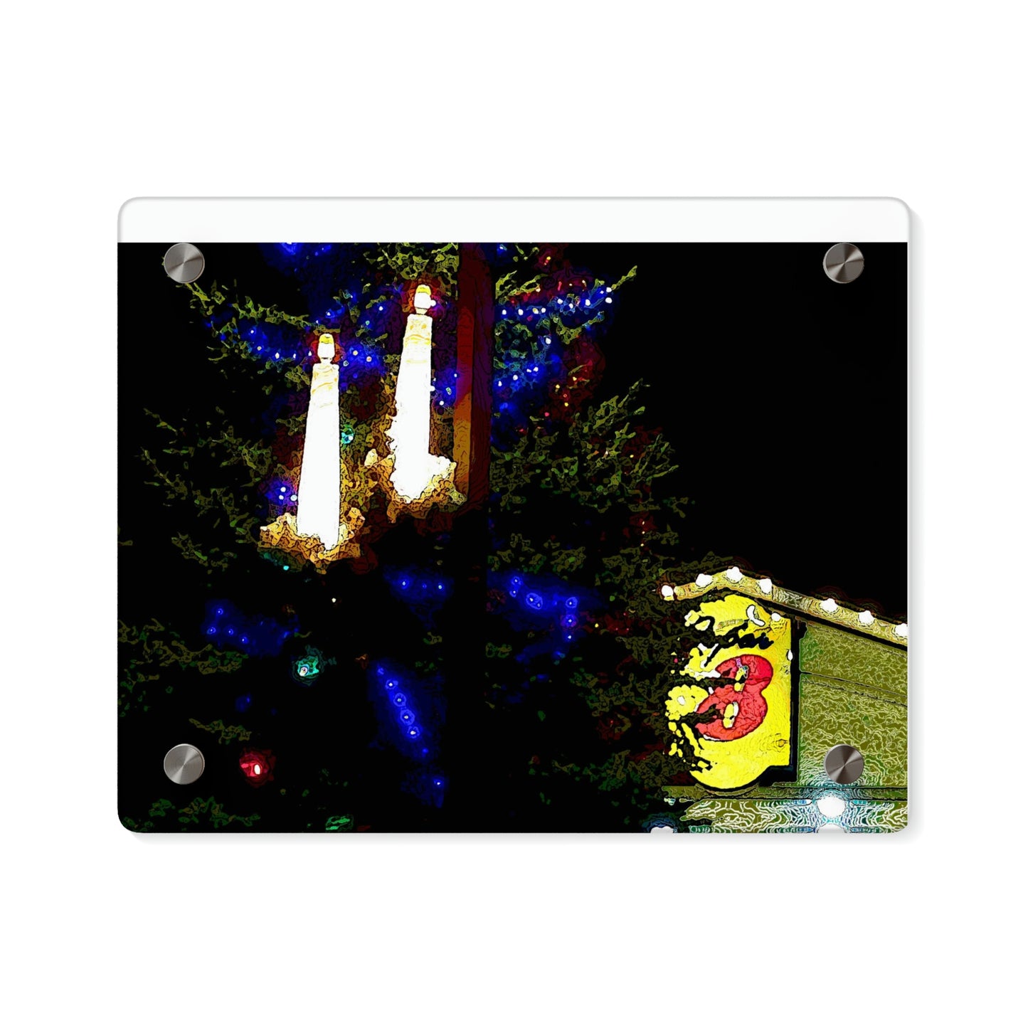 Acrylic Wall Art Panels ... A Very Nice Super-8 'On The Praire' ... Grangeville, Idaho ... Jan23 ... Original Works ...