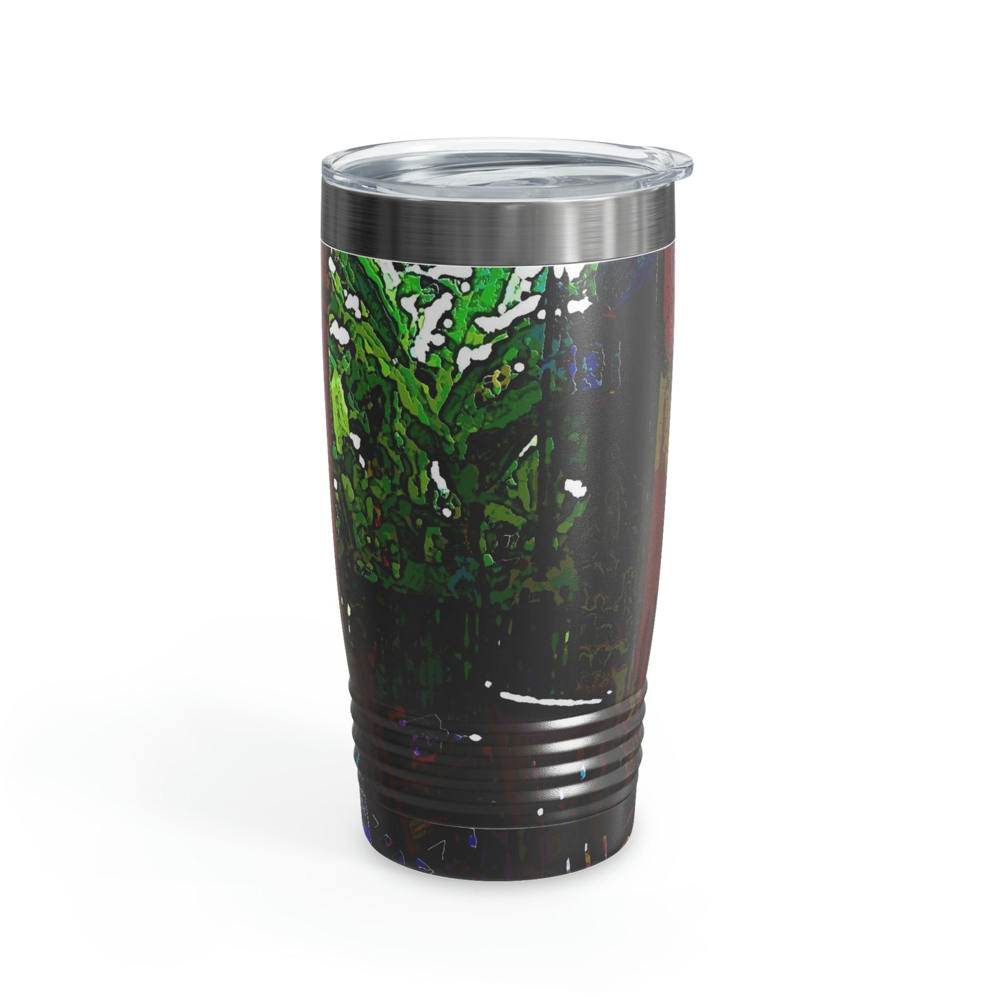 Ringneck Tumbler, 20oz ... Lanai & Rocking Chairs At: 'The Pink Palace' ... The Royal Hawai'ian ... Honolulu, HI ... '27Oct2014' ... Original Works ...