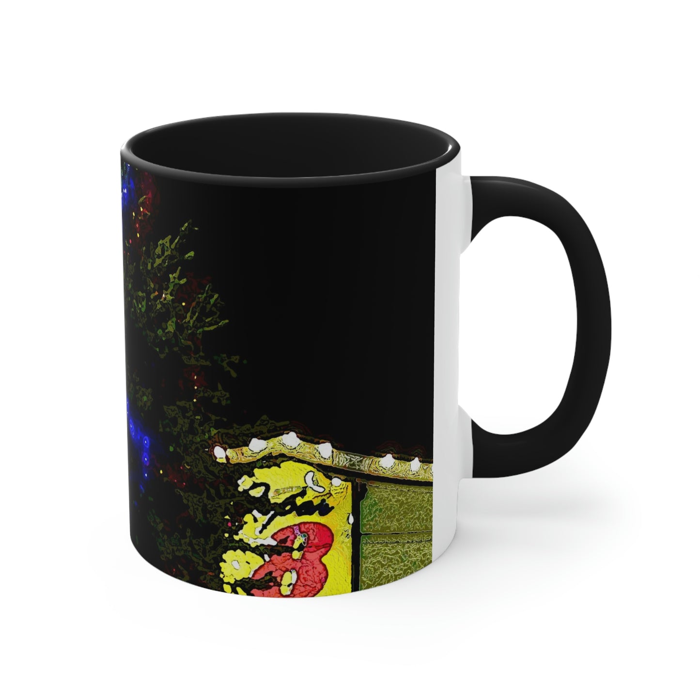 Accent Coffee Mug, 11oz ... A Very Nice Super-8 'On The Praire' ... Grangeville, Idaho ... Jan23 ... Original Works ...