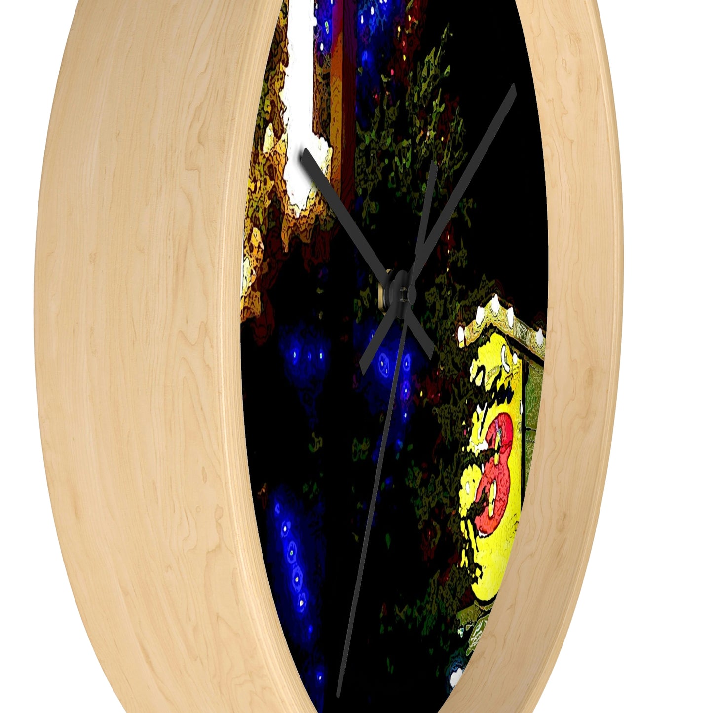 Wall clock ... A Very Nice Super-8 'On The Praire' ... Grangeville, Idaho ... Jan23 ... Original Works ...