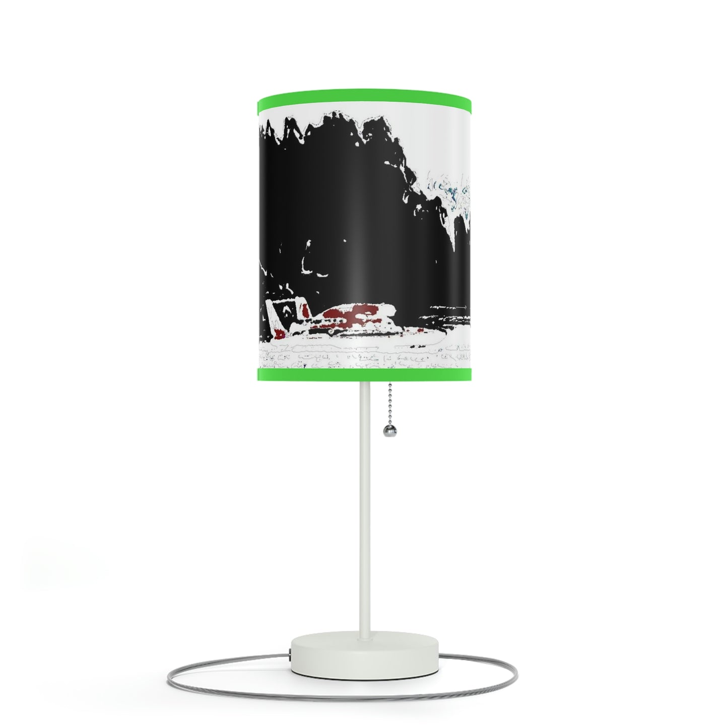 Lamp on a Stand, US|CA plug ... Seattle Columbia Cup On Lake Washington ... "Dave Wilcox Heads For The Win" ... Associate Gift-Photo ... Original Works ...
