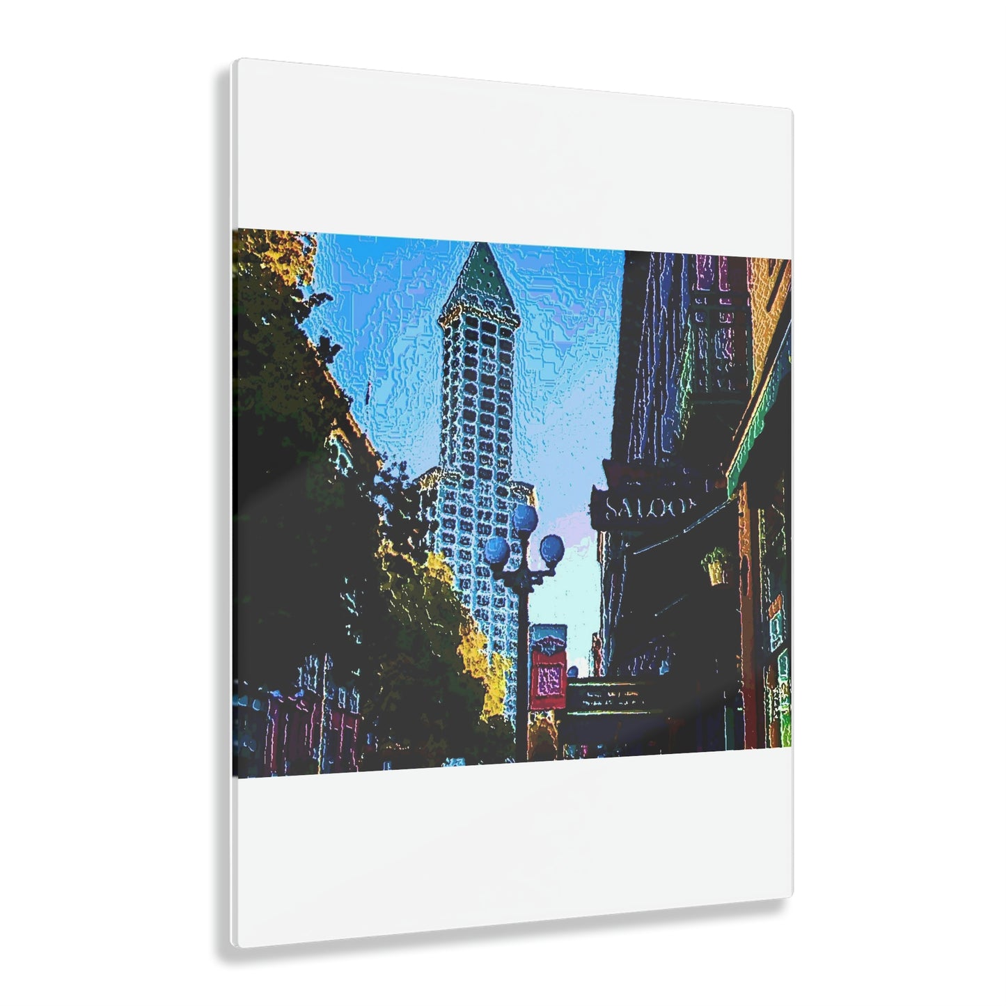 Acrylic Prints ... Pioneer Square & Smith Tower ... 'That World Famous View' ... Colleague Supplied Photo ... Original Works ...