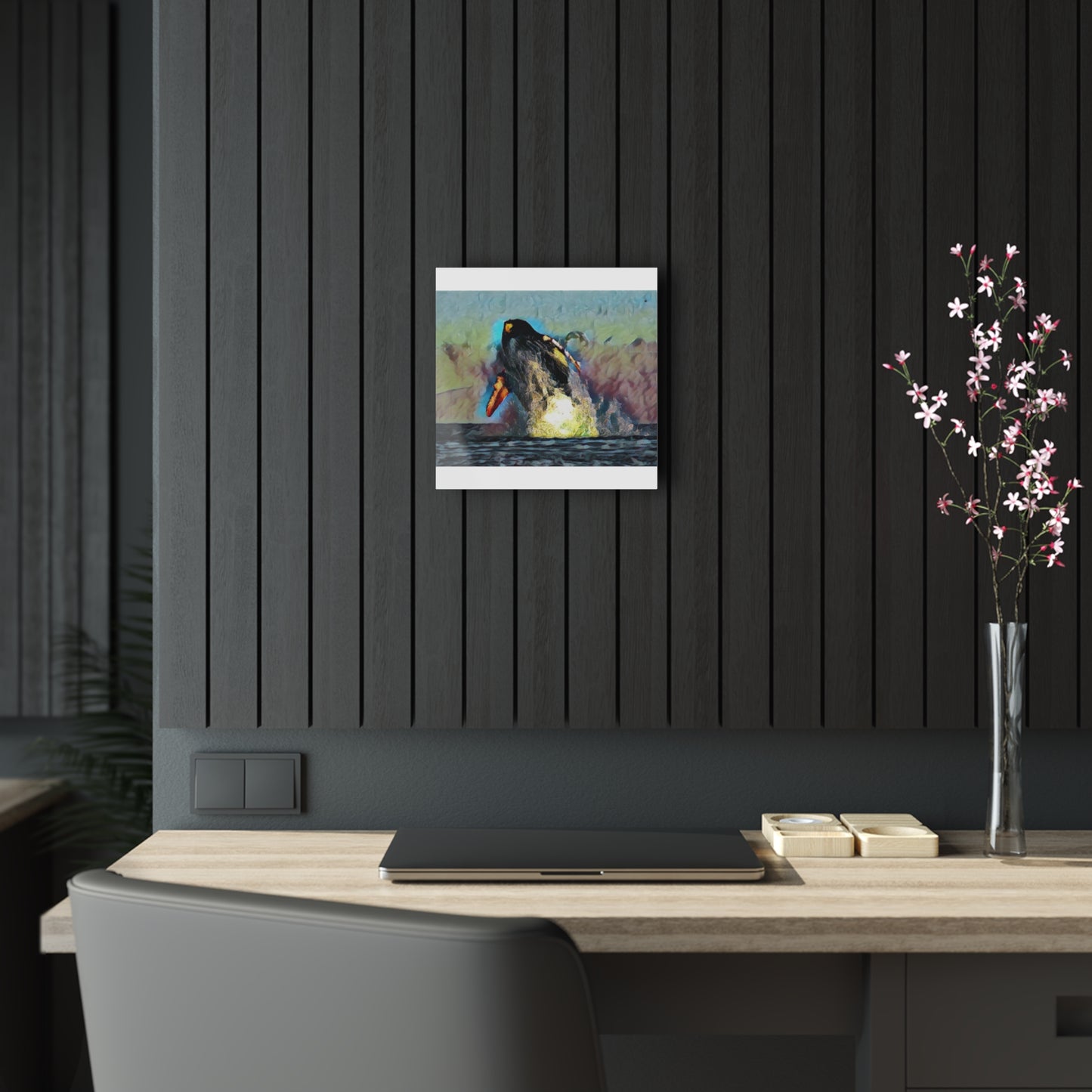 Acrylic Prints ... An Extraordinary Humpback Breach ... 'With Explosive Energy' ... Family Archives (KPH) ... Circa: 21st Century. Maui, HI ... Original Works ...