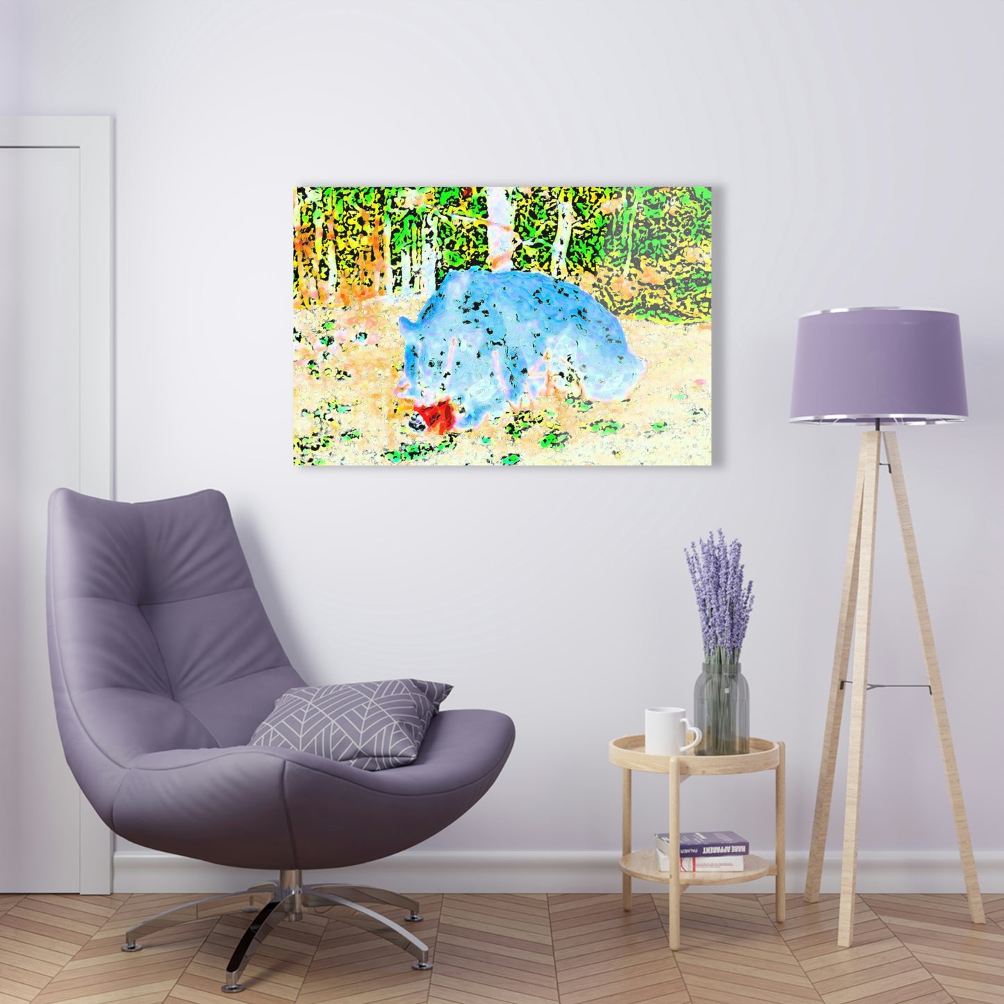 Acrylic Prints ... RCY: "Rhett Creek Yogi ... '500 Lbs Of Autumn Season Hunger' ..."  ... September 2022 ... Central Idaho ... Original Works ...