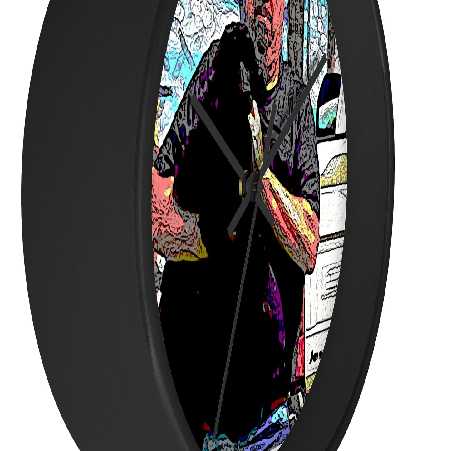 Wall clock ...  When She Was Young ... "Todd & Jett" ... California Point Locale: June 2022, Central Idaho ... Original Works