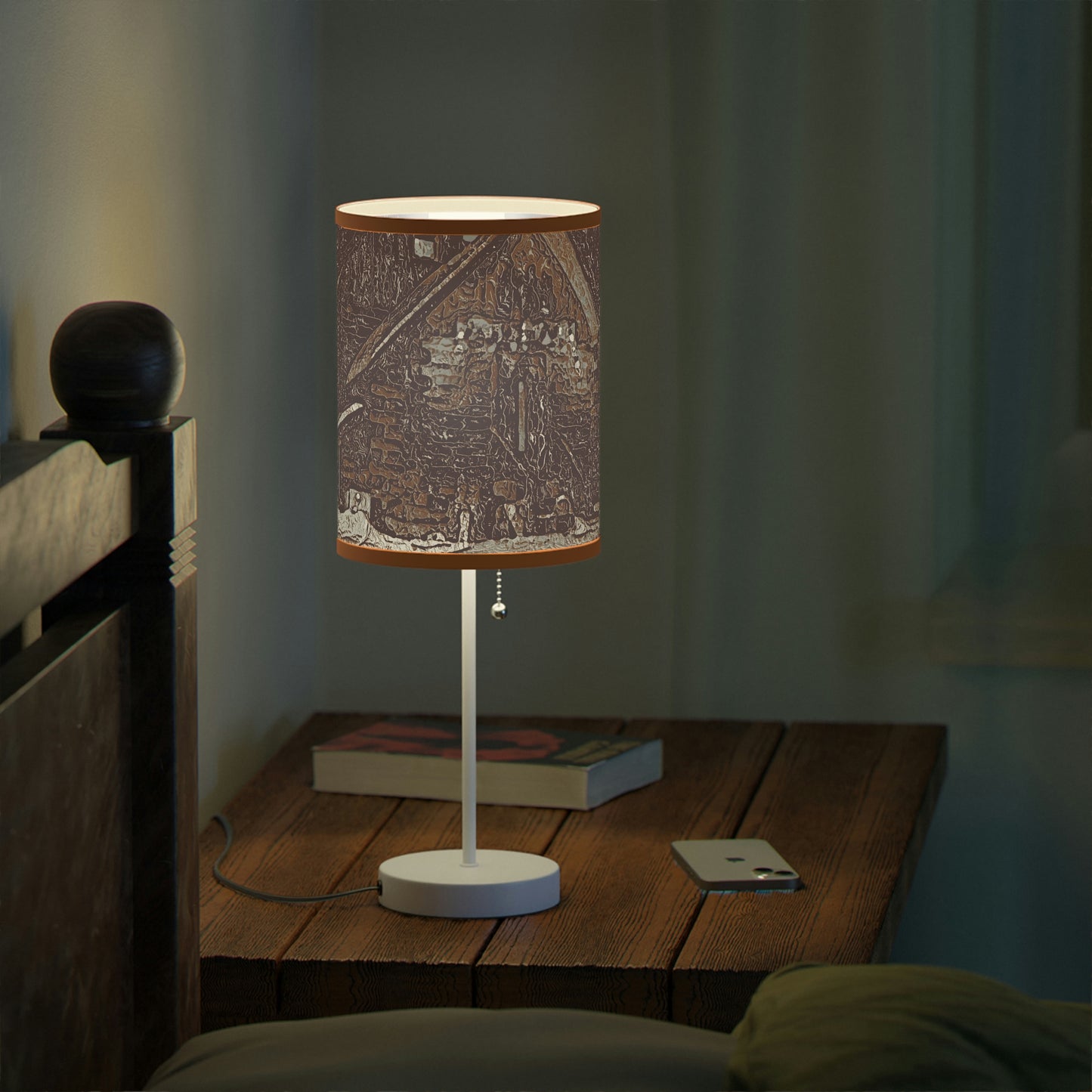 Lamp on a Stand, US|CA plug ... "A Bit Of Illumination For Your Cabin, Trailer, Boat-Yacht, RV, Home, Or Tiny-Home".