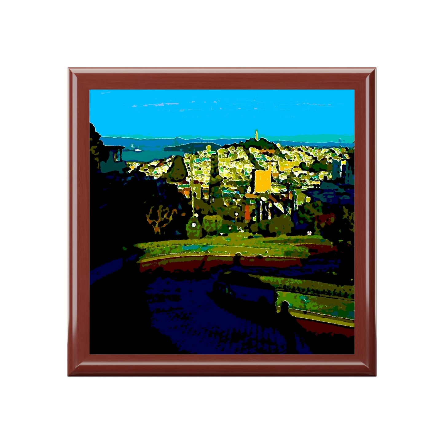 Jewelry Box ... "Lombard Street San Francisco, CA, USA" ... Family Archives 1970's ... Original Works ...