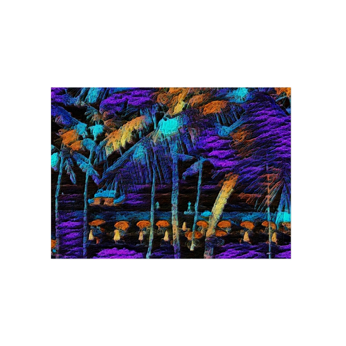 Aluminum Composite Panels ... "The Royal Hawai'ian: Waikiki Beach_Beach" ... Honolulu, HI ... Ocotber 2014 (Halloween) ... Original Works ...