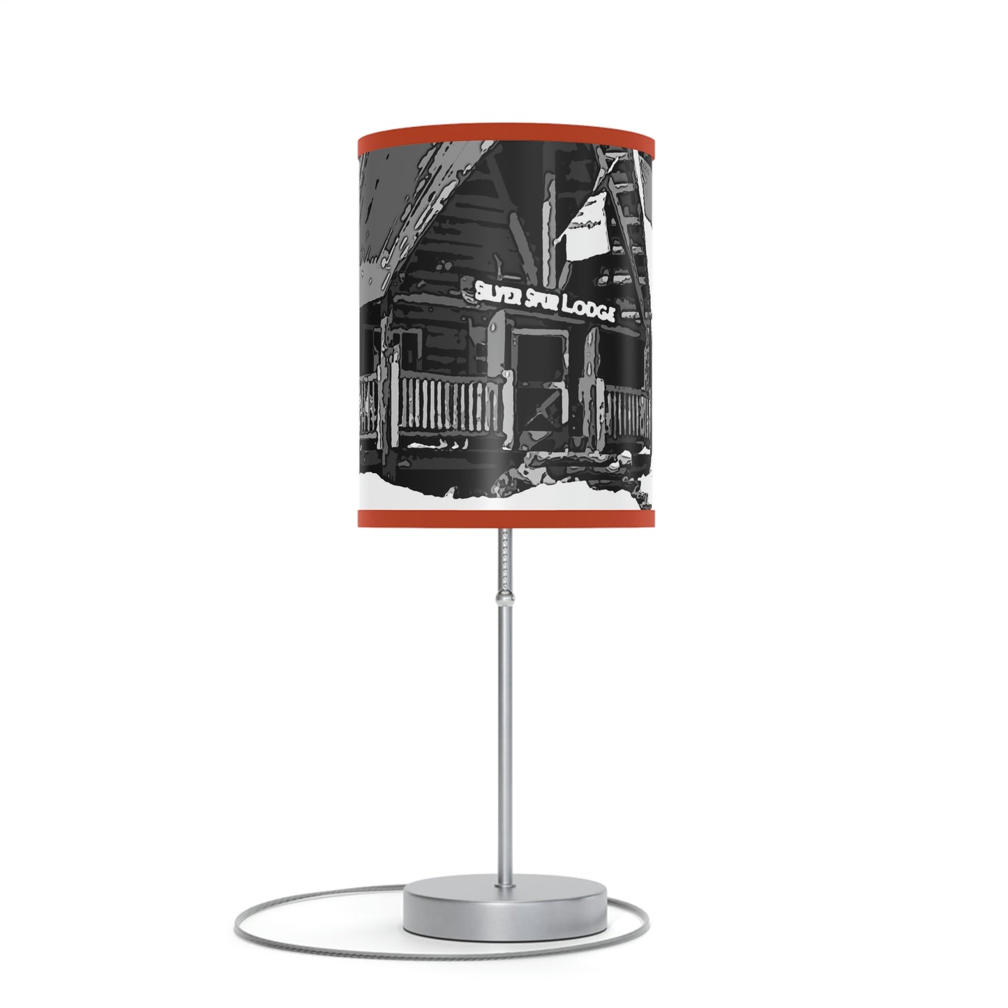 Lamp on a Stand, US|CA plug ... A Beautiful Lodge & Back-Country Outfitter In A Mountain Town ... 'Dixie, Idaho, November 2022' ... Original Works ...