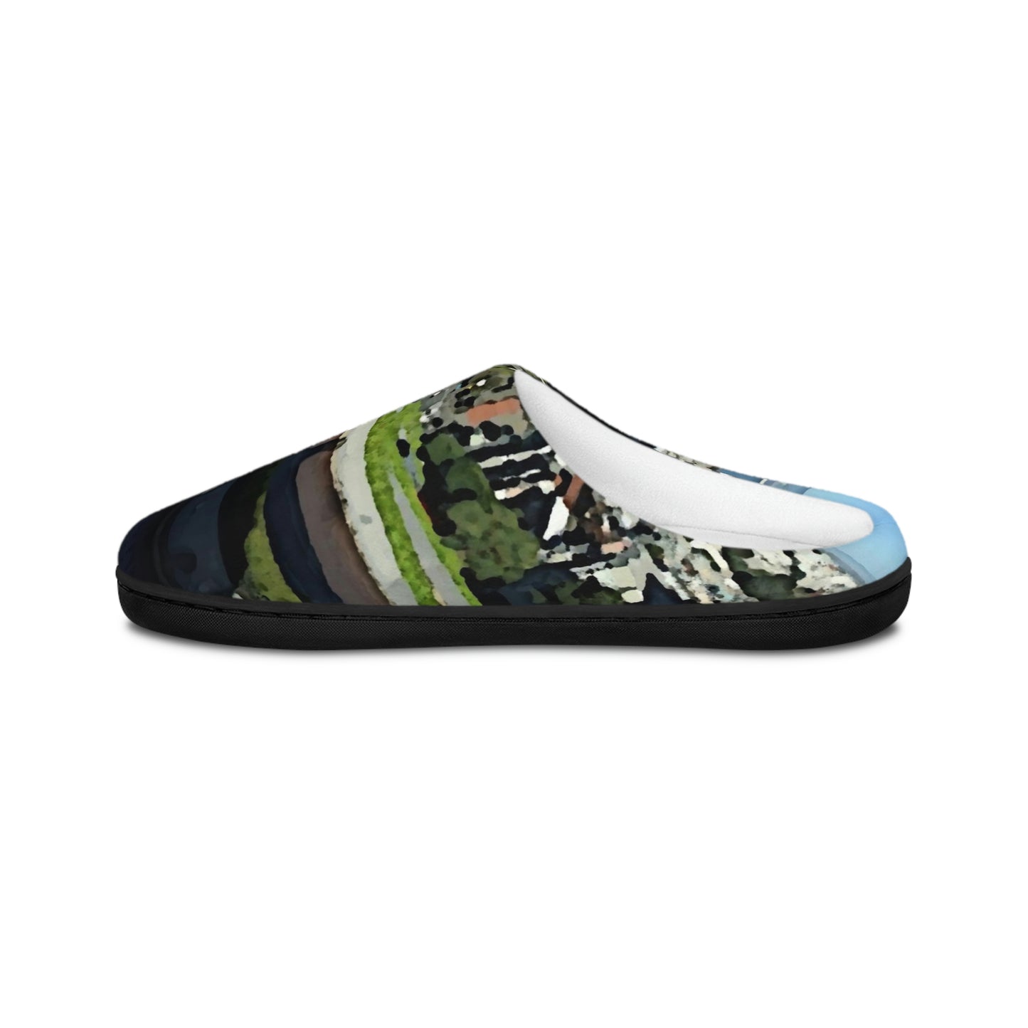 Men's Indoor Slippers ... "Lombard Street San Francisco, CA, USA" ... Family Archives 1970's ... Original Works ...