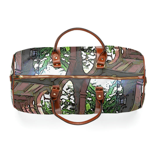 Waterproof Travel Bag ...  Lanai & Rocking Chairs At: 'The Pink Palace' ... The Royal Hawai'ian ... Honolulu, HI ... '27Oct2014' ... Original Works ...