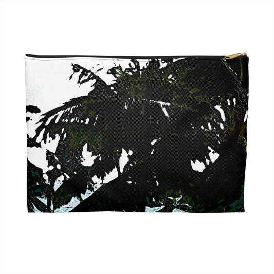 Accessory Pouch ... "A Beautiful Beach Amongst The Palms" ... The Outrigger Waikiki, Honolulu, Oahu ... Original Works ...