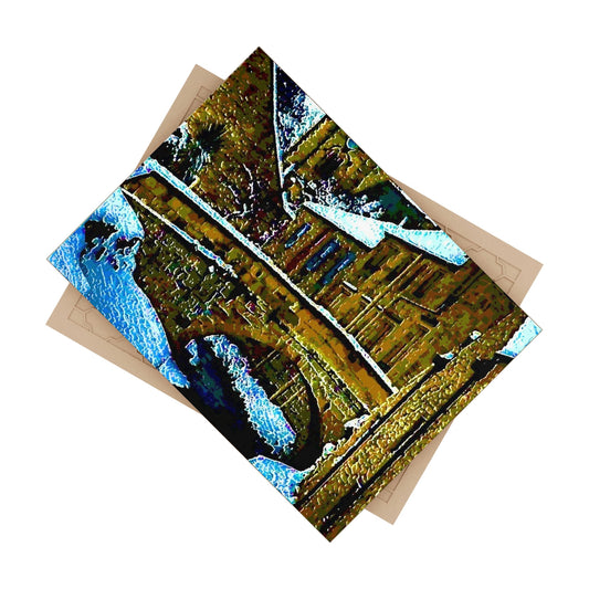 Ceramic Photo Tile ... Walikng The Streets & Alleys ... 'Strolling The Canals ... '  ... Original Works  ...