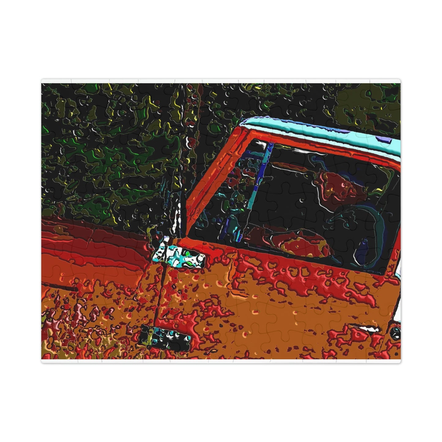 Jigsaw Puzzle (30, 110, 252, 500,1000-Piece) ... How-To-Drive-Idaho's-Mountain_Roads ... "Like A Professional'" ... "Truckin' Like The Doo-Dah-Man" ...