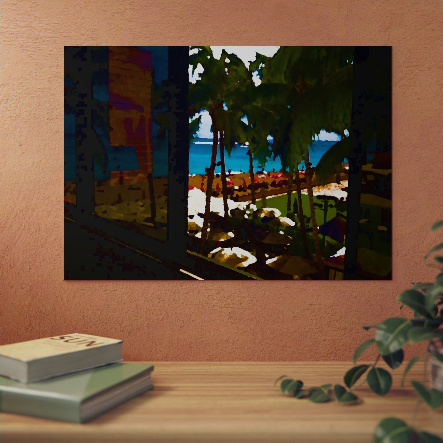 Aluminum Composite Panels ... "A Room With A 'Kingly View' ..." ... The Royal Hawai'ian - The Kings Palace ... Waikiki, HI ... October 2014 ... Original Works ...