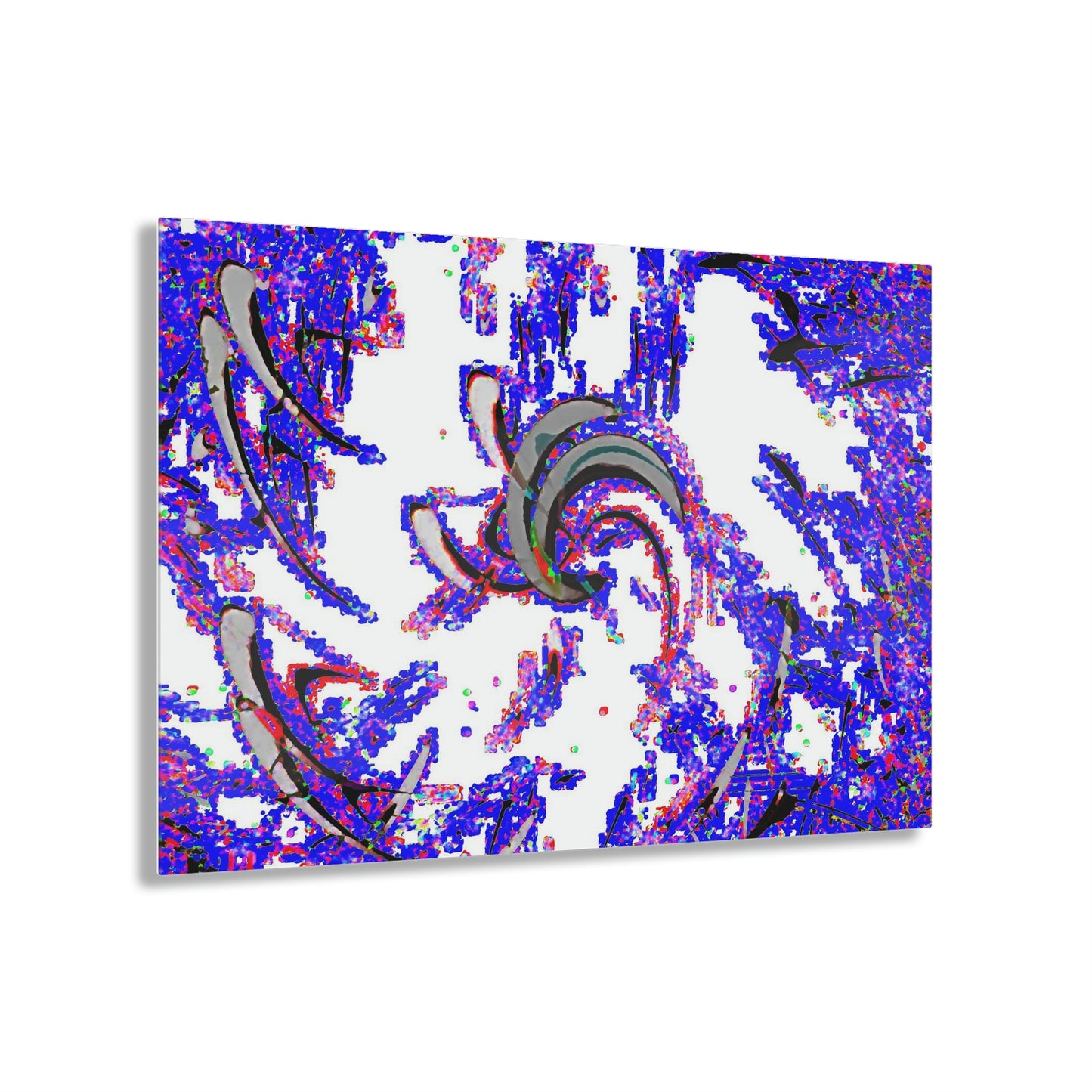 Acrylic Prints ... "Waning Moon" ... Central Idaho ... October 2022 ... Rendering Time: 22 Hours ... Original Works ...