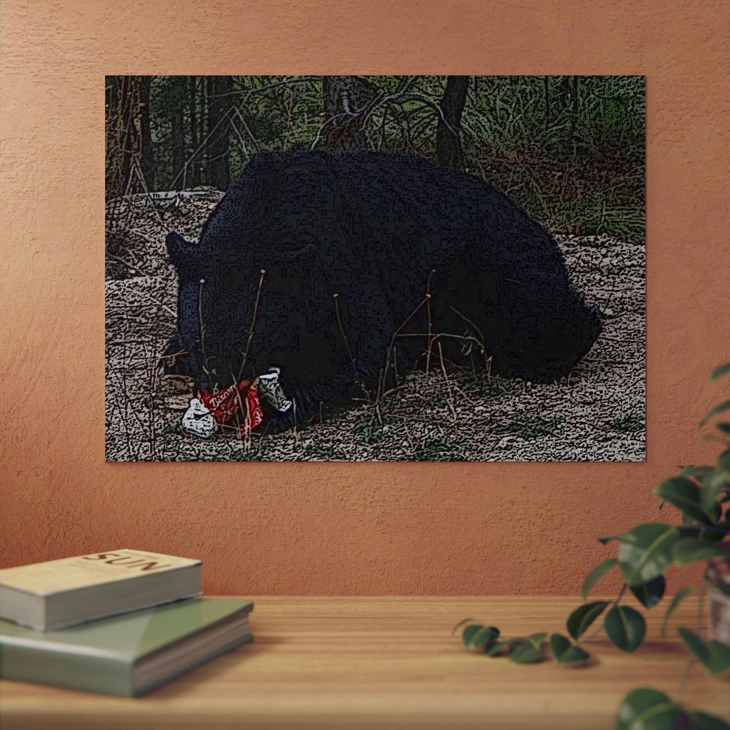 Aluminum Composite Panels ... A Local 'Yogi_3' ... RCY: "Rhett Creek Yogi: 500#'s Of Hungry Black Bear" ... 28-29Sep23 ... Original Works ... Client Project-Folio ...