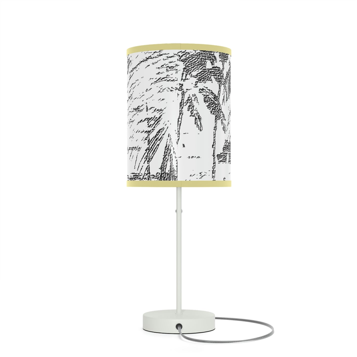 Lamp on a Stand, US|CA plug ... "The Royal Hawai'ian: Waikiki Beach_Beach" ... Honolulu, HI ... Ocotber 2014 (Halloween) ... Original Works ...