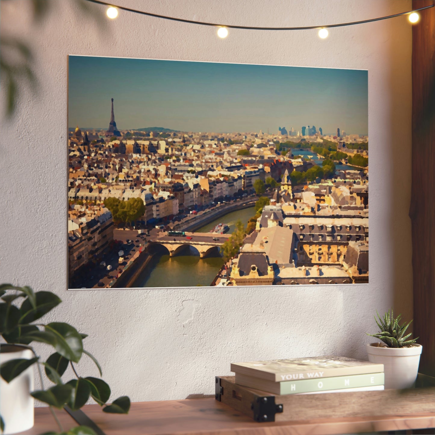 Aluminum Composite Panels ... "Allons Y A La Paris!"... A View Of 'The River Seine & Le Tour Eiffel' ... Family Archives ... Original Works ...