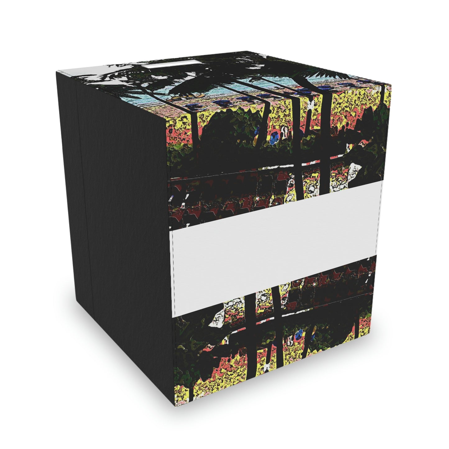 Felt Storage Box ... "A Beautiful Beach Amongst The Palms" ... The Outrigger Waikiki, Honolulu, Oahu ... Original Works ...