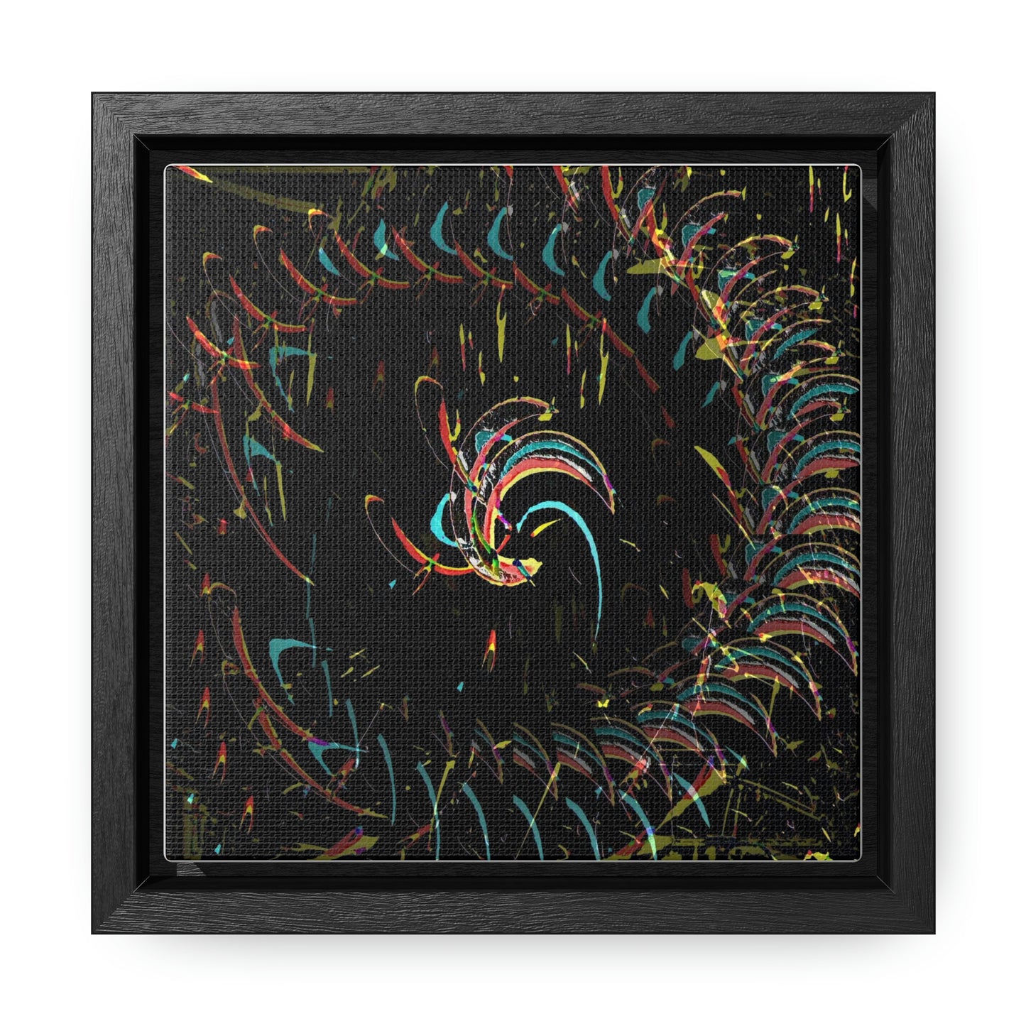 Gallery Canvas Wraps, Square Frame ... "Waning Moon" ... Central Idaho ... October 2022 ... Rendering Time: 22 Hours ... Original Works ...