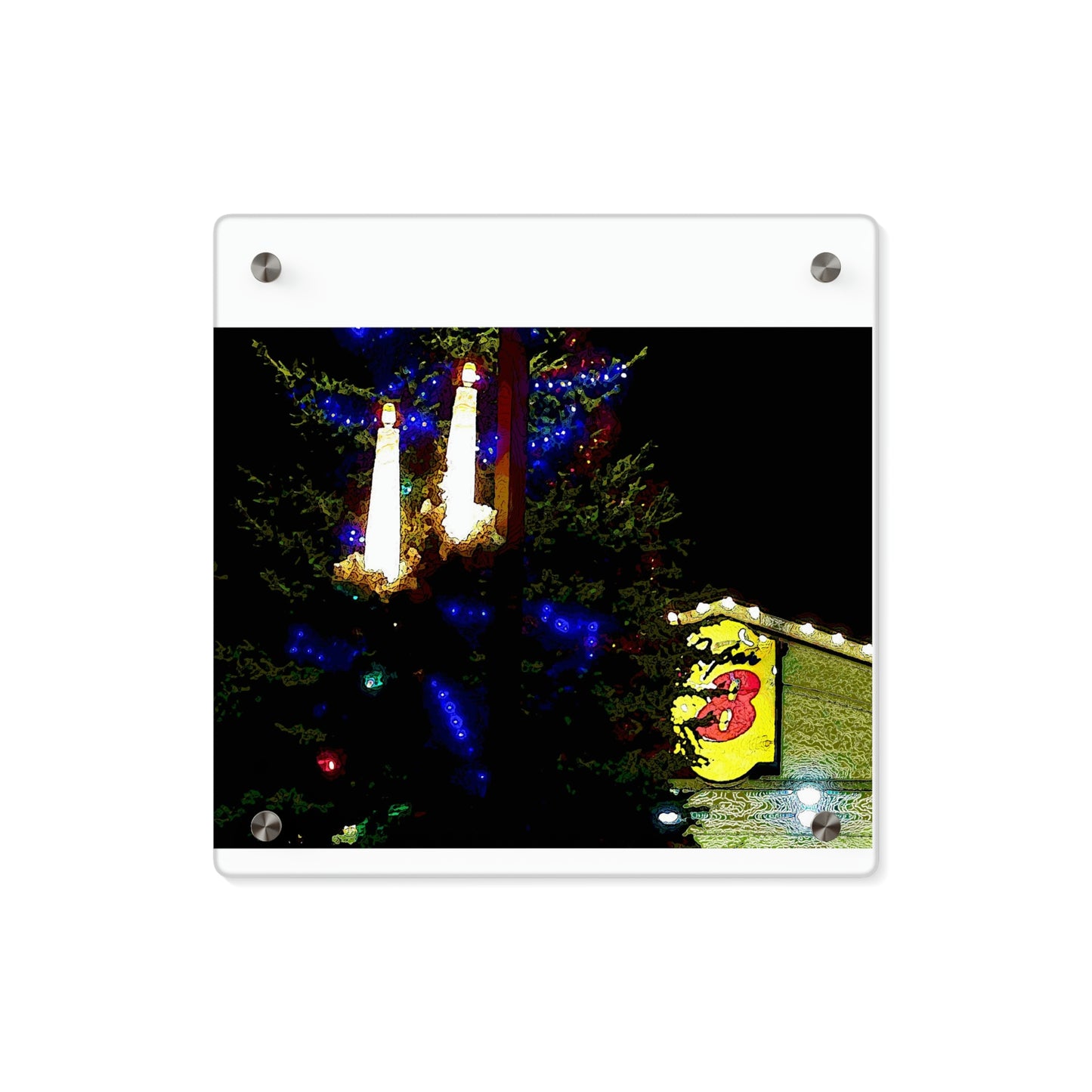 Acrylic Wall Art Panels ... A Very Nice Super-8 'On The Praire' ... Grangeville, Idaho ... Jan23 ... Original Works ...