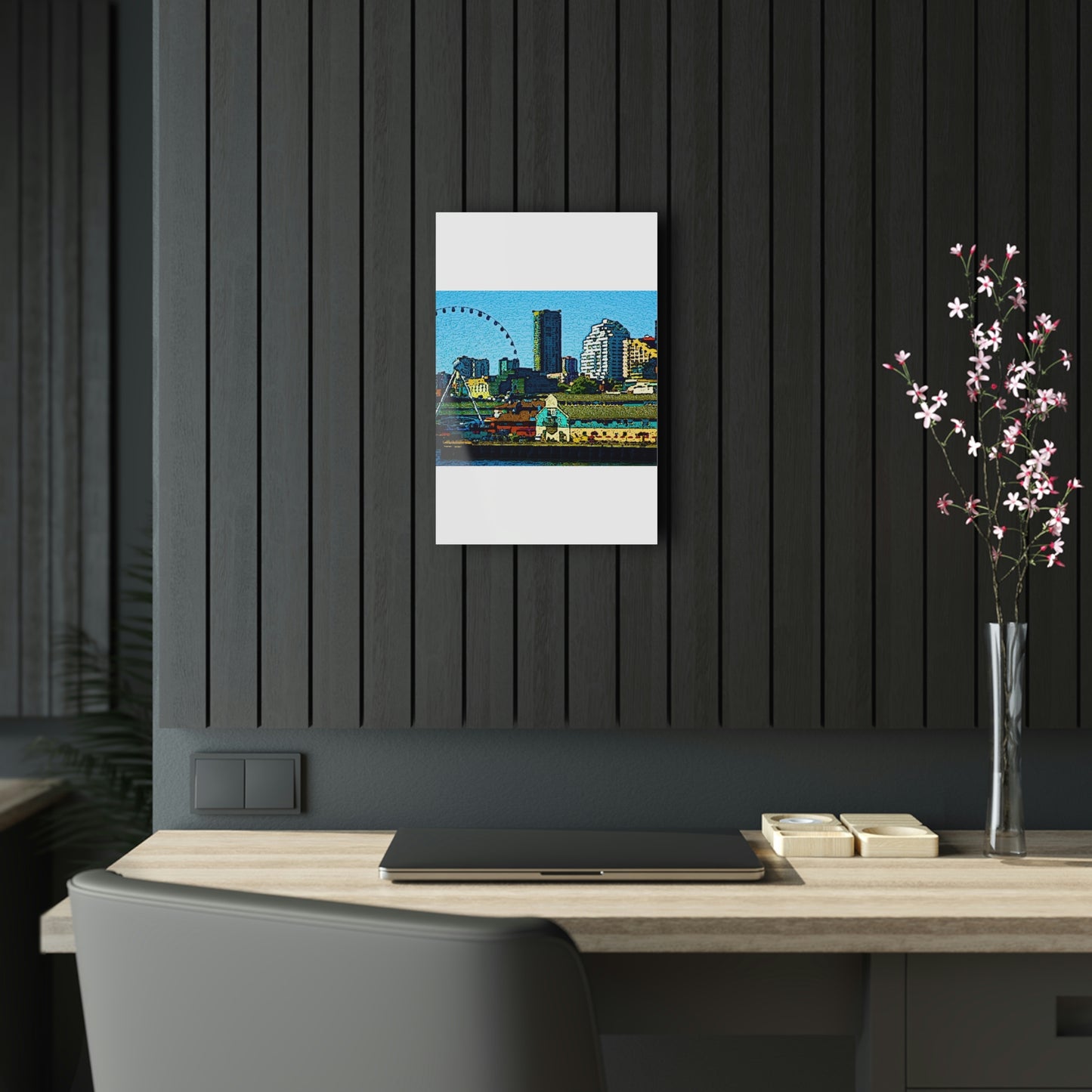 Acrylic Prints ... That Classic Wheel ... 'Seattle's Wheel' ... & An Old Classic Waterside Vendors ...  'Family Archives' ... Original Works ...