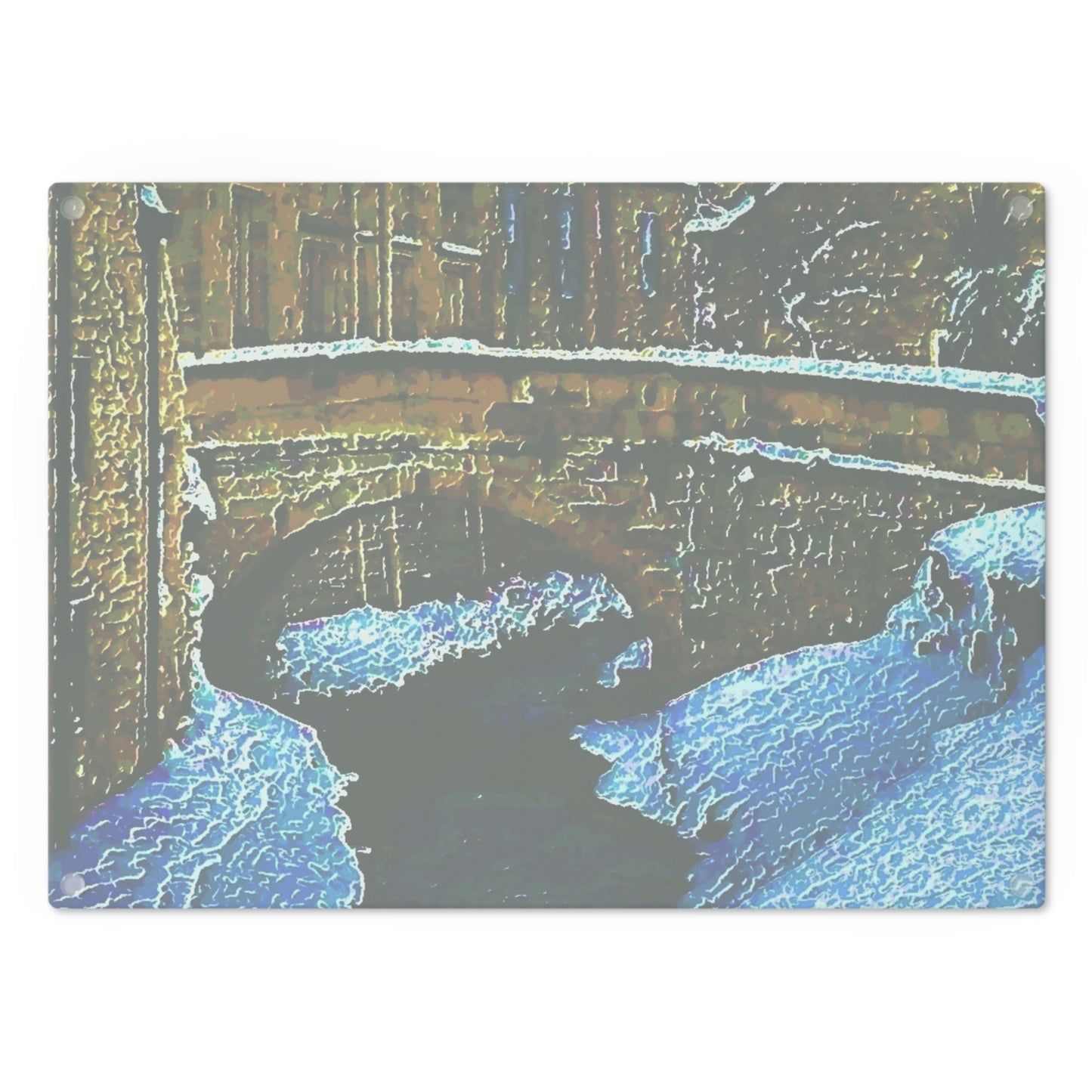Cutting Board ... Walikng The Streets & Alleys ... 'Strolling The Canals ... '  ... Original Works  ...