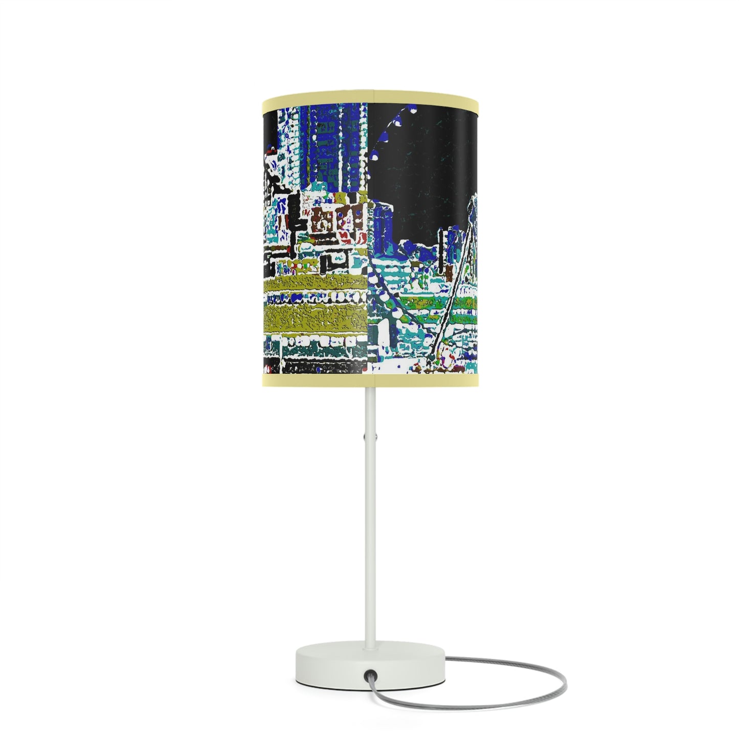 Lamp on a Stand, US|CA plug ... That Classic Wheel ... 'Seattle's Wheel' ... & Old Classic Waterside Vendors ...  'Family Archives' ... Original Works ...