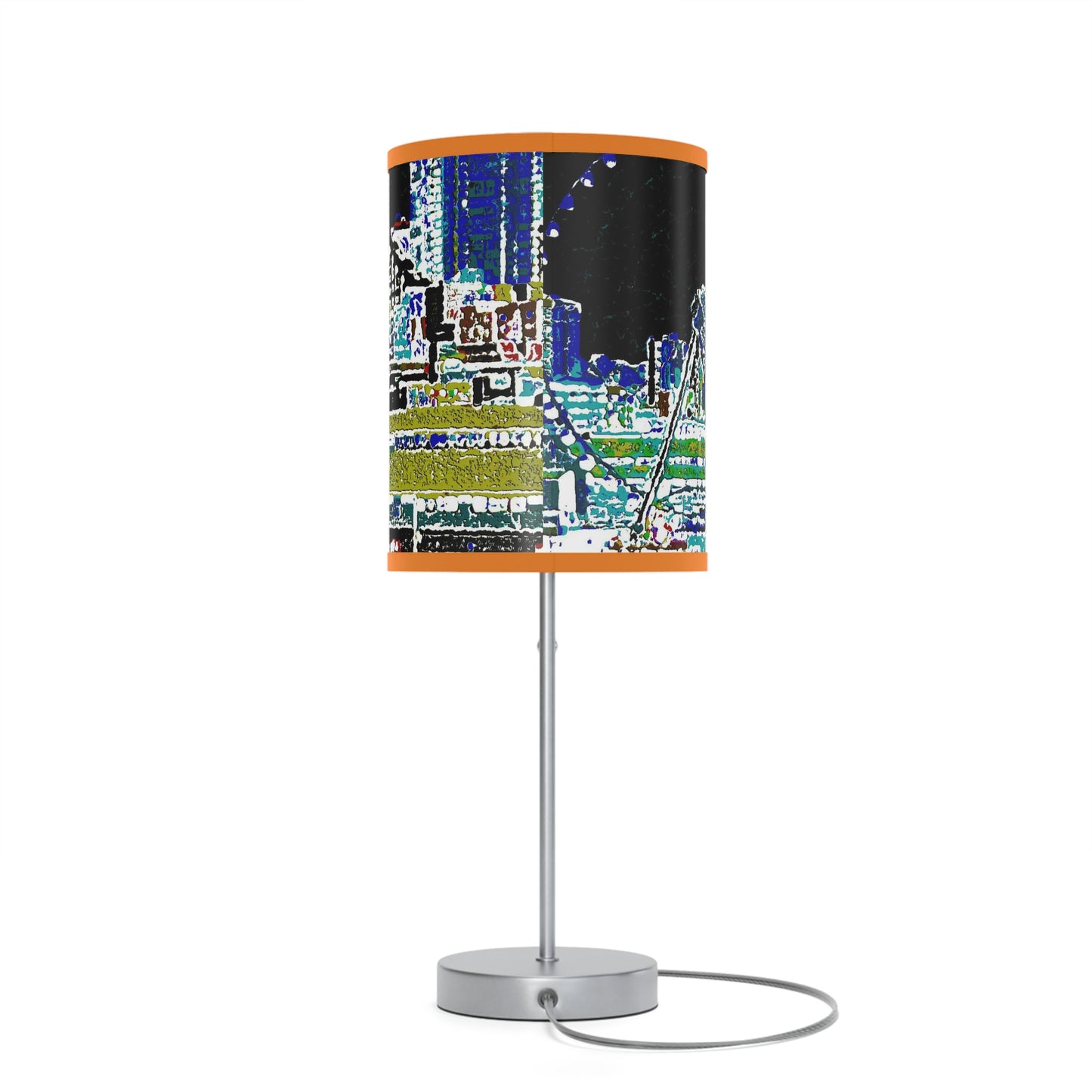 Lamp on a Stand, US|CA plug ... That Classic Wheel ... 'Seattle's Wheel' ... & Old Classic Waterside Vendors ...  'Family Archives' ... Original Works ...