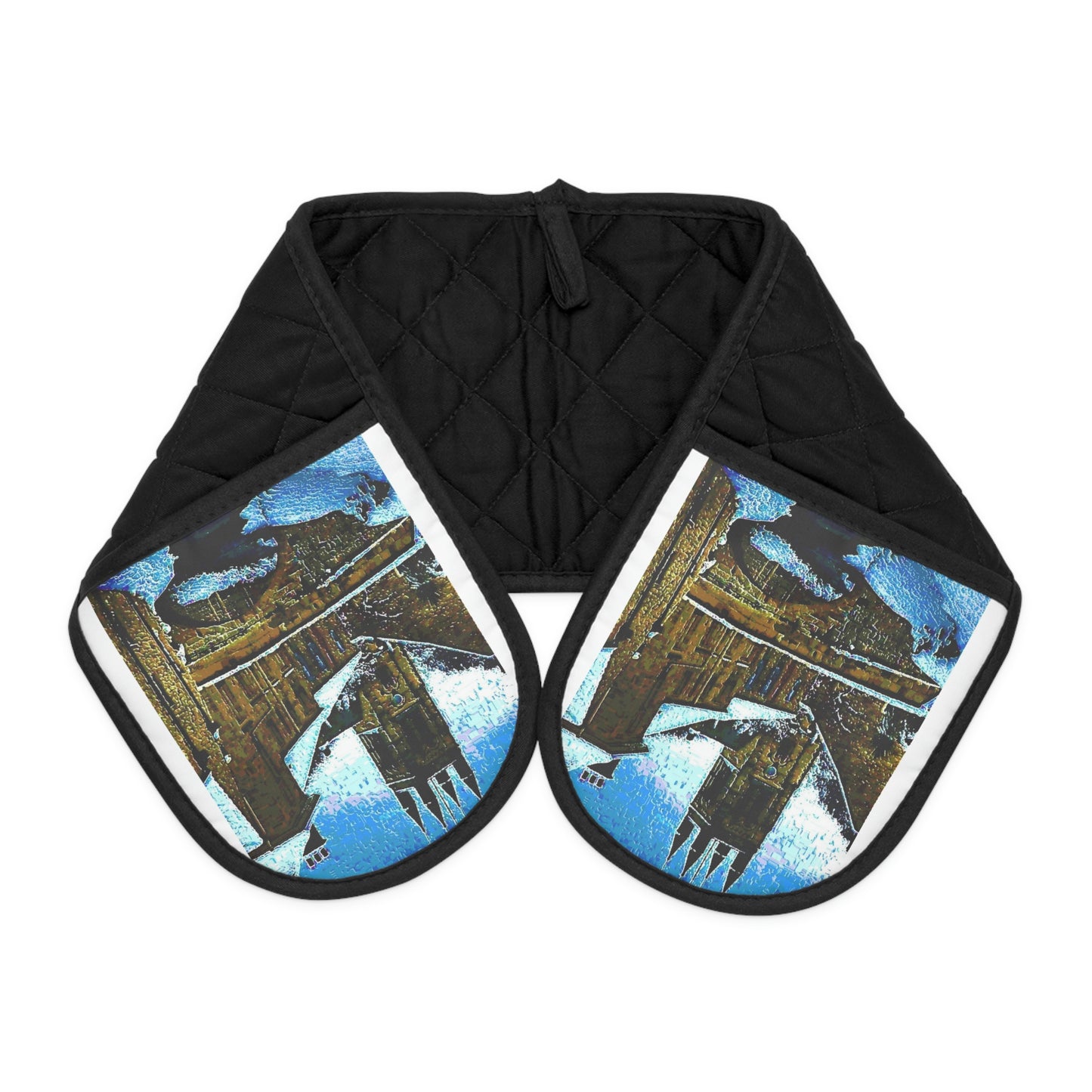 Oven Mitts ...  Walikng The Streets & Alleys ... 'Strolling The Canals ... '  ... Original Works  ...