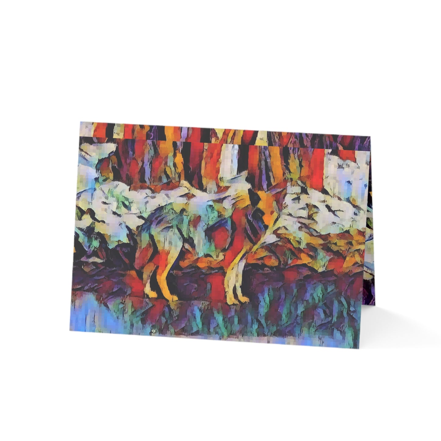 Greeting Cards (1, 10, 30, and 50pcs) ... Coyote ... "Yosemite Valley: Circa May23 ... KPH Base Photo" ... Original Works ...