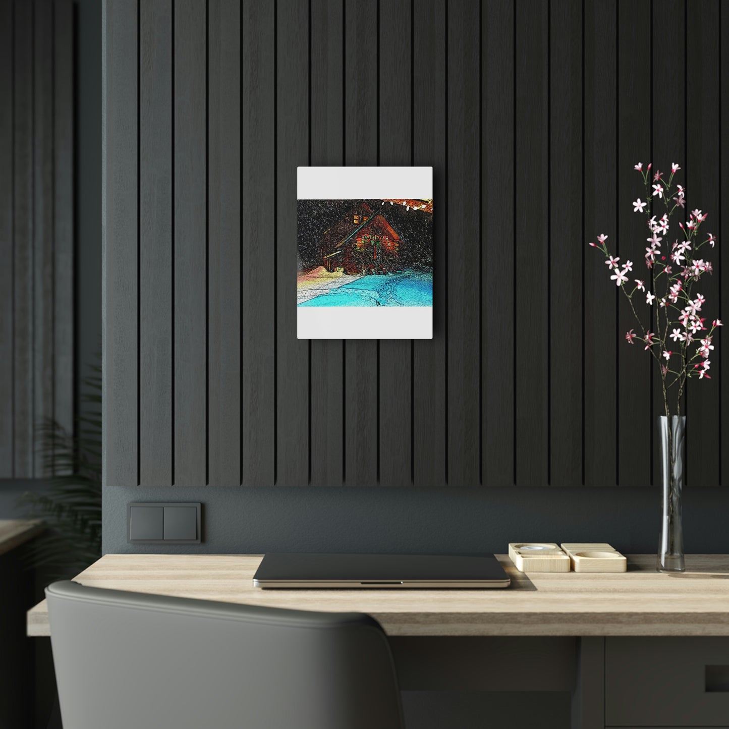 Acrylic Prints ... A Cold ... A Very Snowy ... "A Tranquil & Quiet Morning In Mountainous Central Idaho" ... Original Works ...