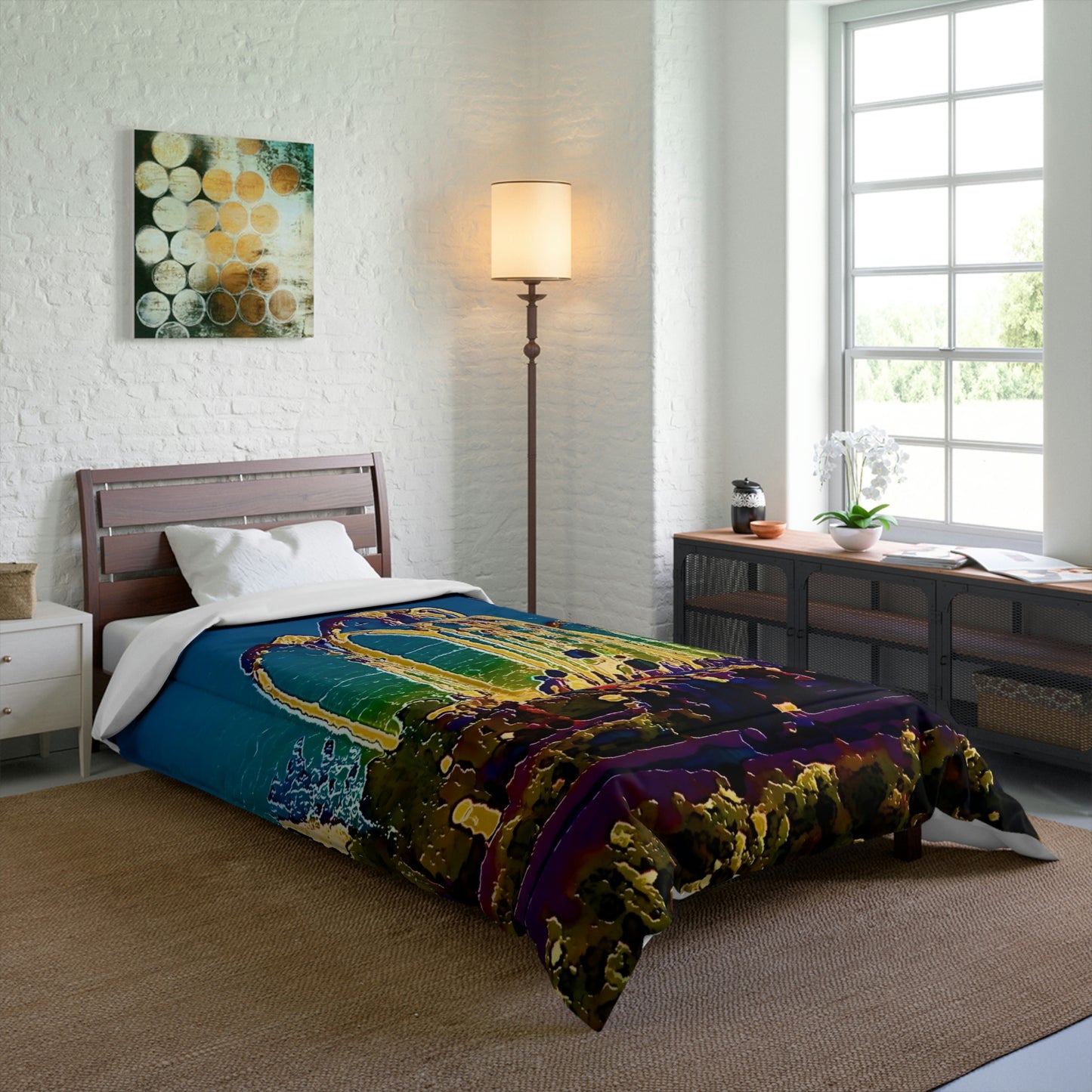 Comforter ... "Arches 'Like-No-Other' ... " Seattle World's Fair: 1962. A Family Original ...