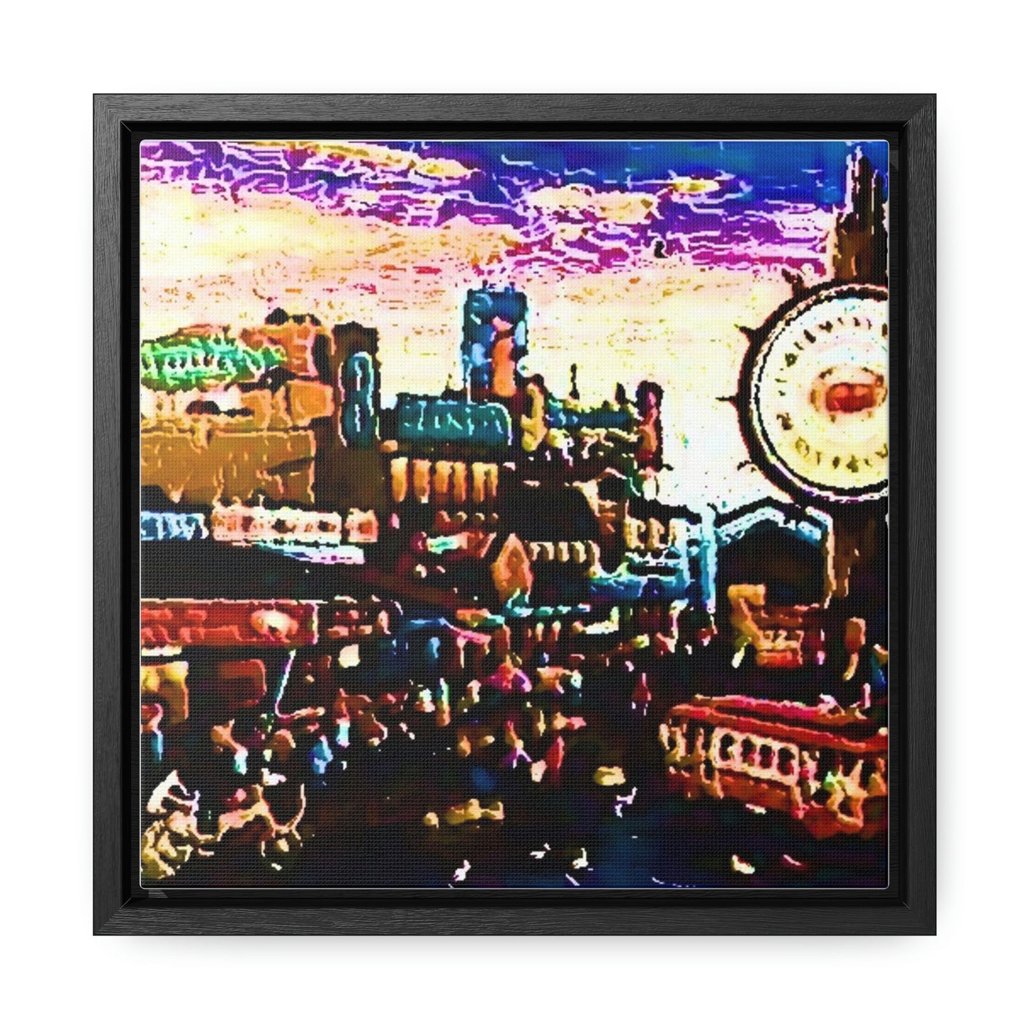 Gallery Canvas Wraps, Square Frame ... "No.9 Fishermen's Grotto - Fishermen's Wharf, SF, California" ... Family Archives: 1970's ... Original Works ...