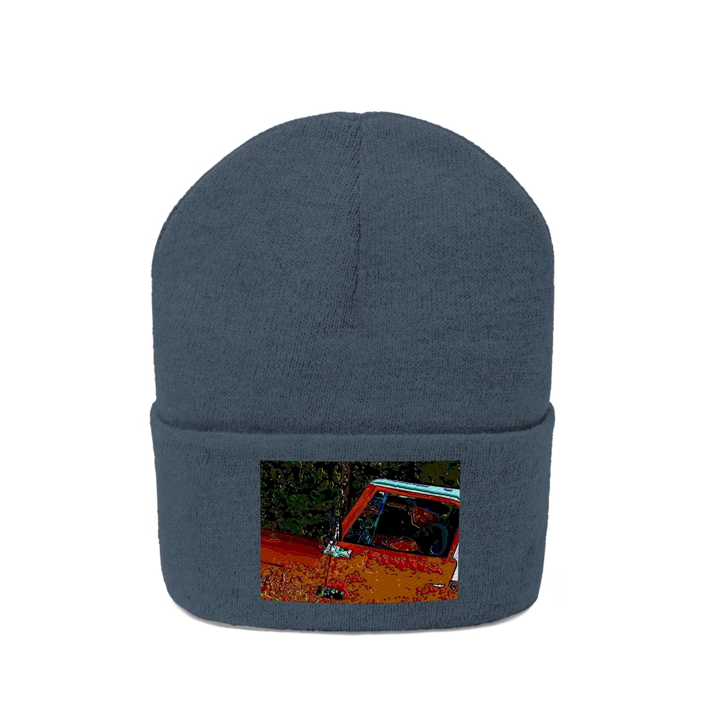 Knit Beanie ... How-To-Drive-Idaho's-Mountain_Roads ... "Like A Professional" ... "Truckin' Like The Doo-Dah-Man" ...