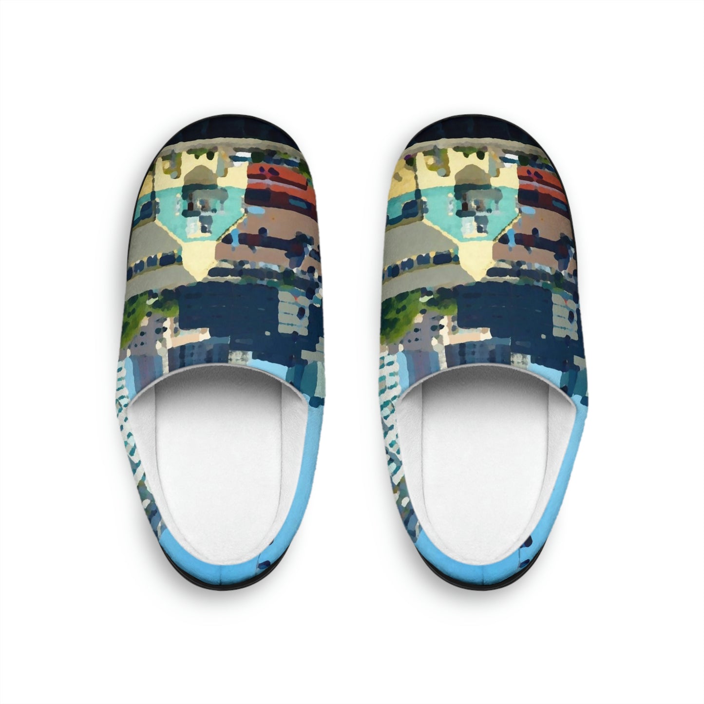Women's Indoor Slippers ... That Classic Wheel ... 'Seattle's Wheel' ... & Old Classic Waterside Vendors ...  'Family Archives' ... Original Works ...