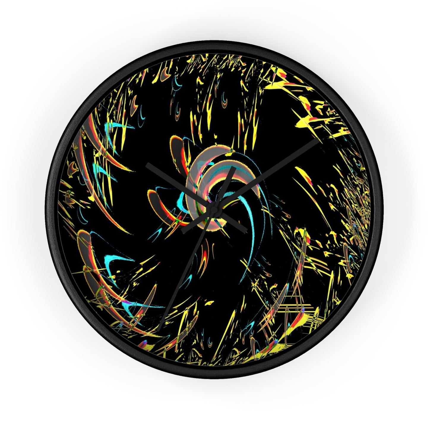 Wall clock ... "Waning Moon" ... Central Idaho ... October 2022 ... Rendering Time: 22 Hours ... Original Works ...