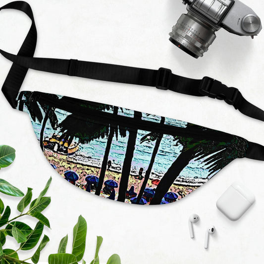 Fanny Pack ... "A Beautiful Beach Amongst The Palms" ... The Outrigger Waikiki, Honolulu, Oahu ... Original Works ...
