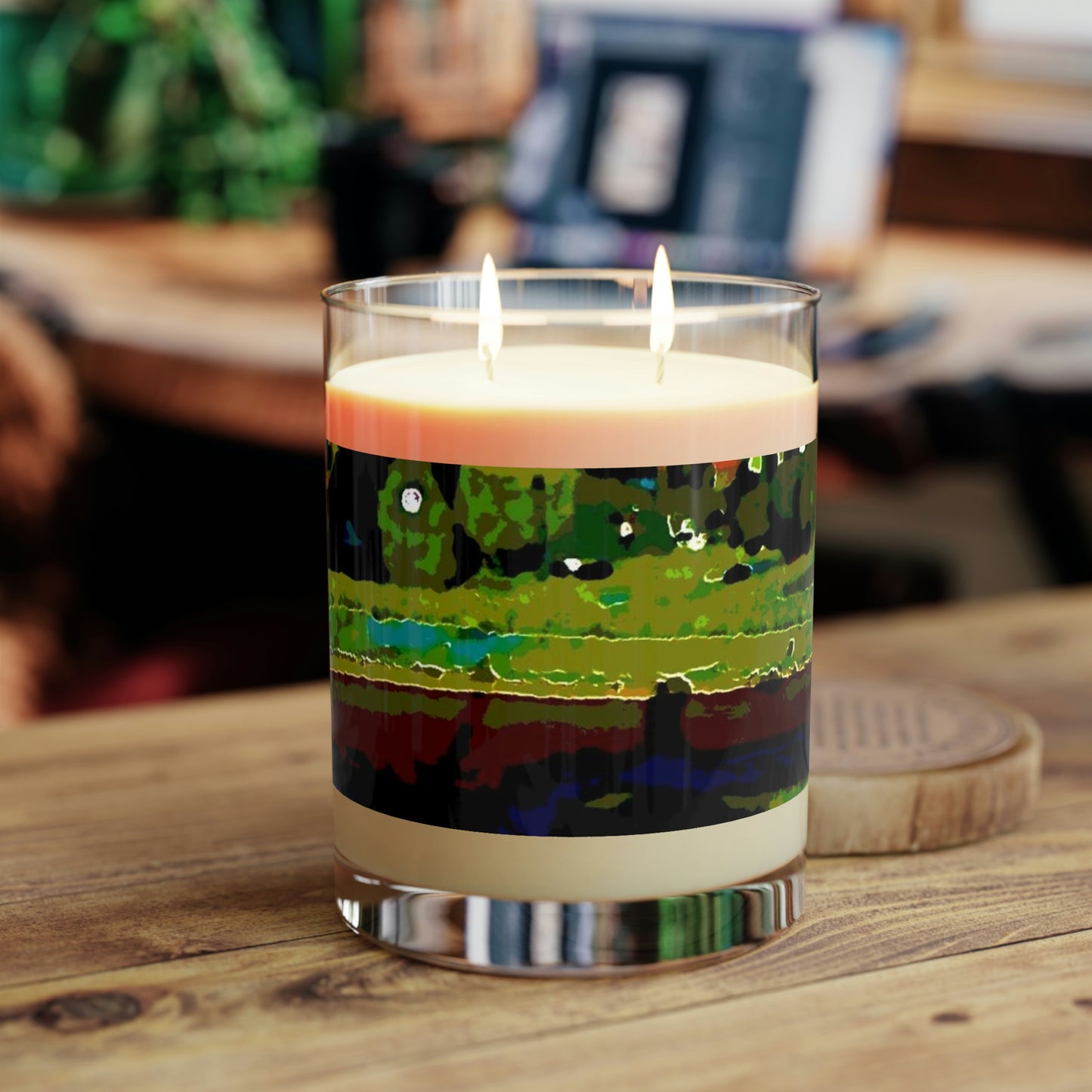 Scented Candle - Full Glass, 11oz ... "Lombard Street San Francisco, CA, USA" ... Family Archives 1970's ... Original Works ...