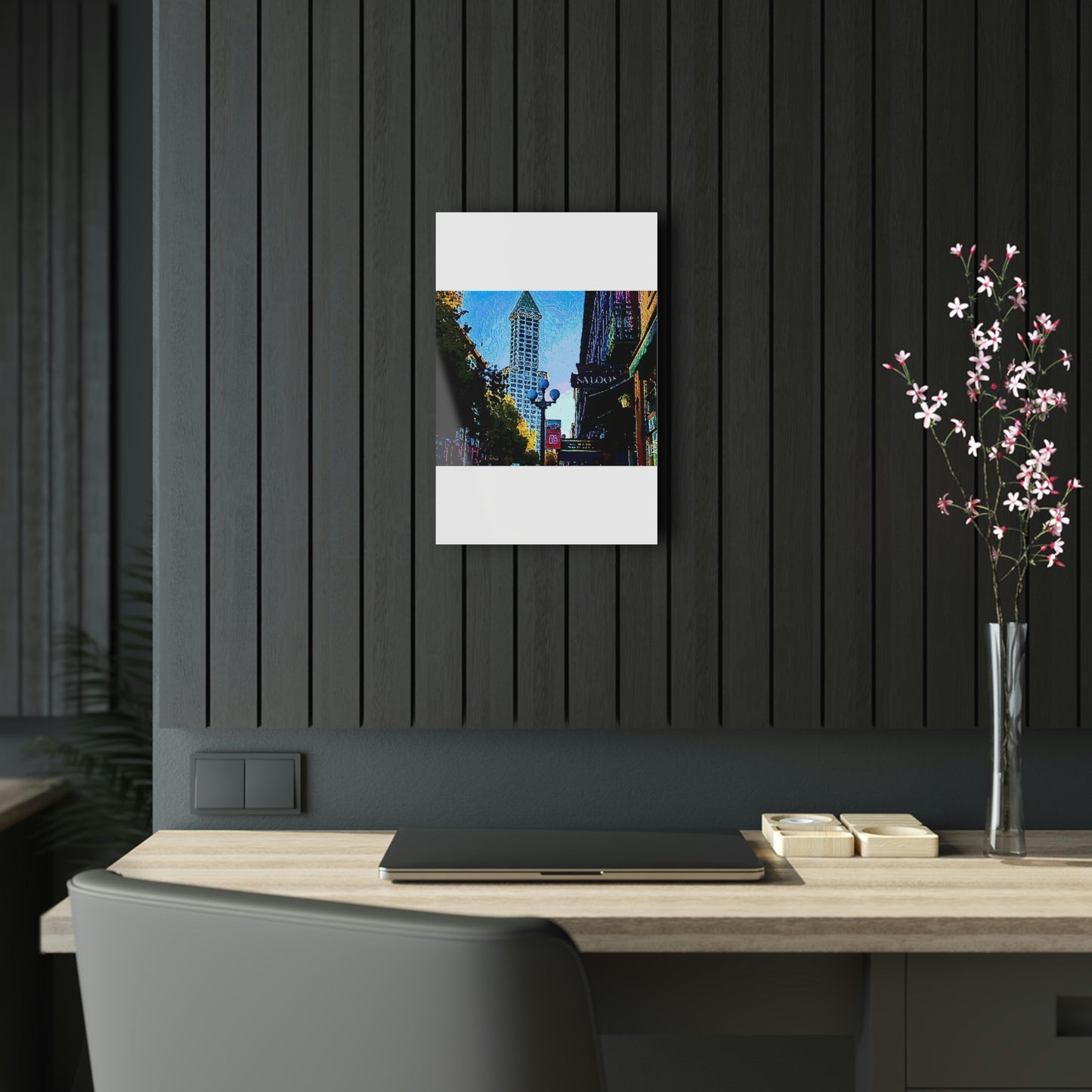 Acrylic Prints ... Pioneer Square & Smith Tower ... 'That World Famous View' ... Colleague Supplied Photo ... Original Works ...
