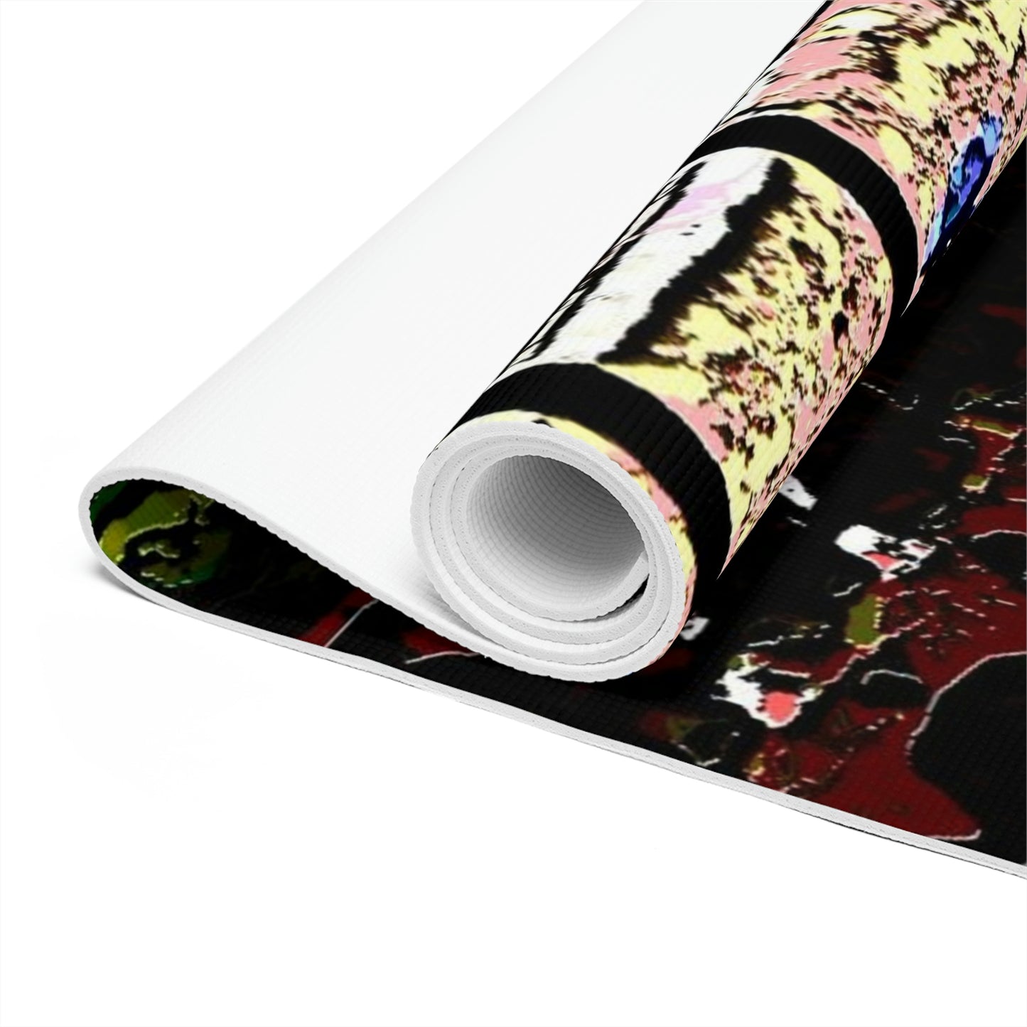Foam Yoga Mat ... "A Beautiful Beach Amongst The Palms" ... The Outrigger Waikiki, Honolulu, Oahu ... Original Works ...