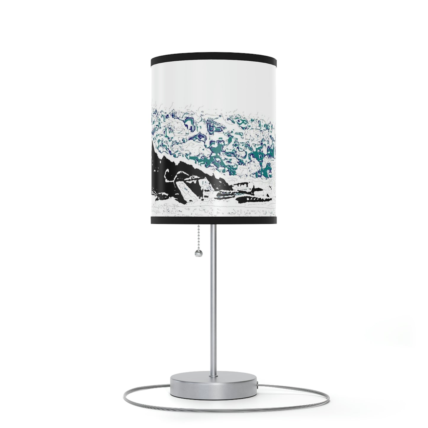 Lamp on a Stand, US|CA plug ... Seattle Columbia Cup On Lake Washington ... "Dave Wilcox Heads For The Win" ... Associate Gift-Photo ... Original Works ...