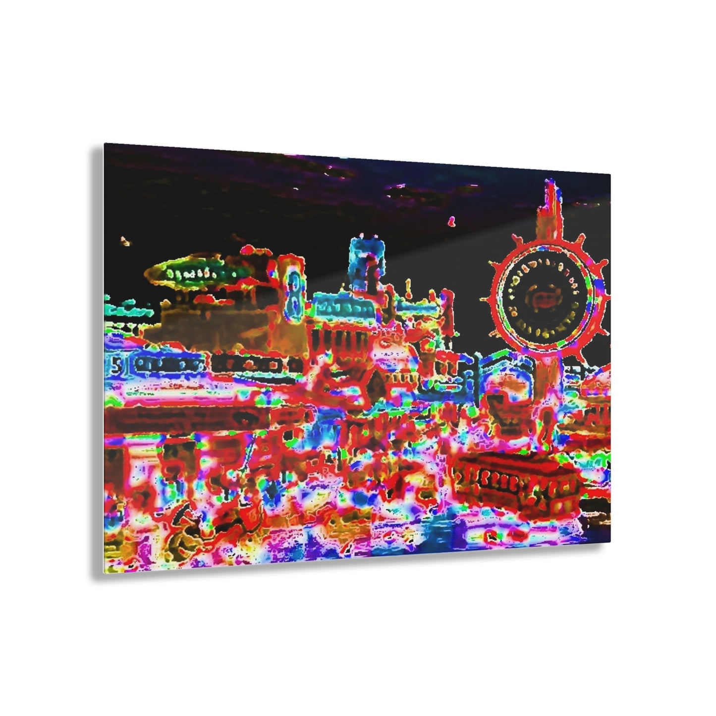 Acrylic Prints ... "No.9 Fishermen's Grotto - Fishermen's Wharf, SF, California" ... Family Archives: 1970's ... Original Works ...