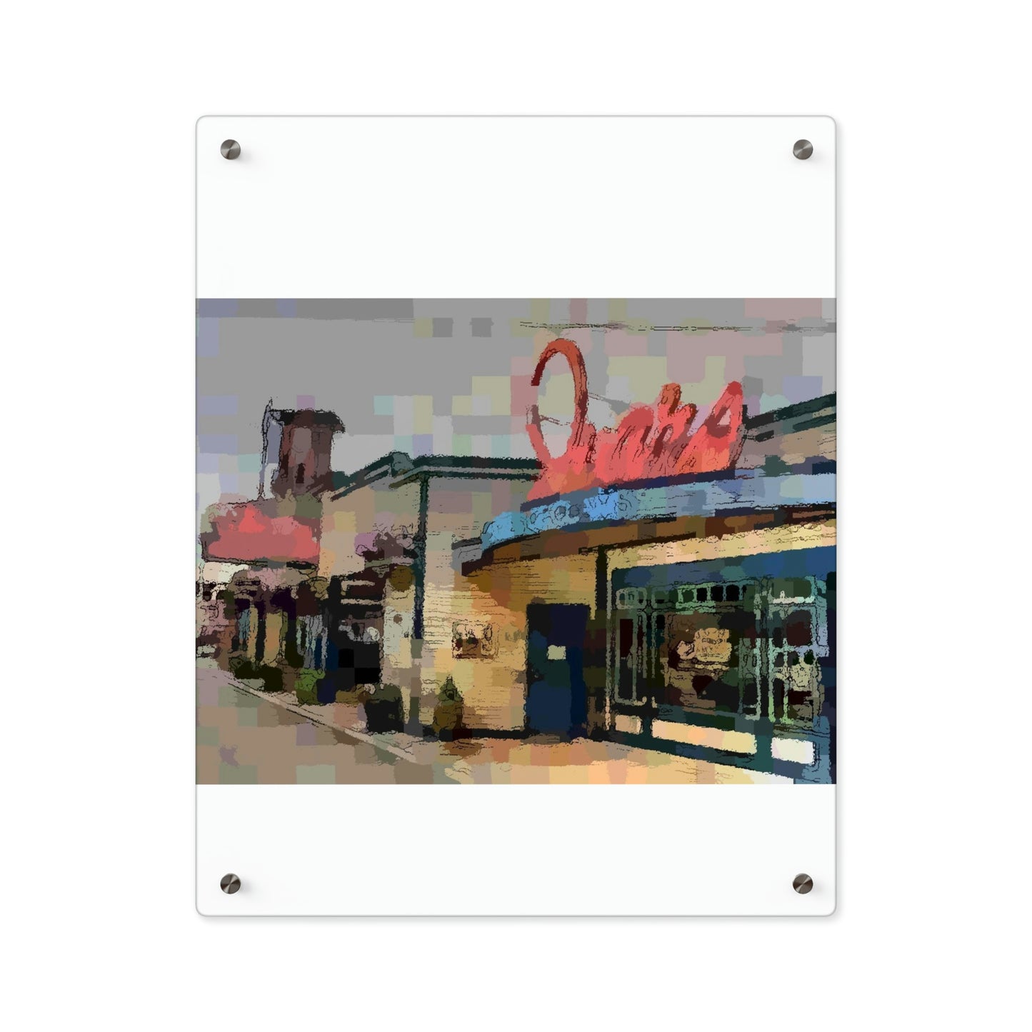 Acrylic Wall Art Panels ...  In-A-Hurry & Stressed? ... Remember: Keep "Clam" ... Clam_Happy ...  'Ivars: Seattle Waterfront' ... Personal Archives ... Original Works ...