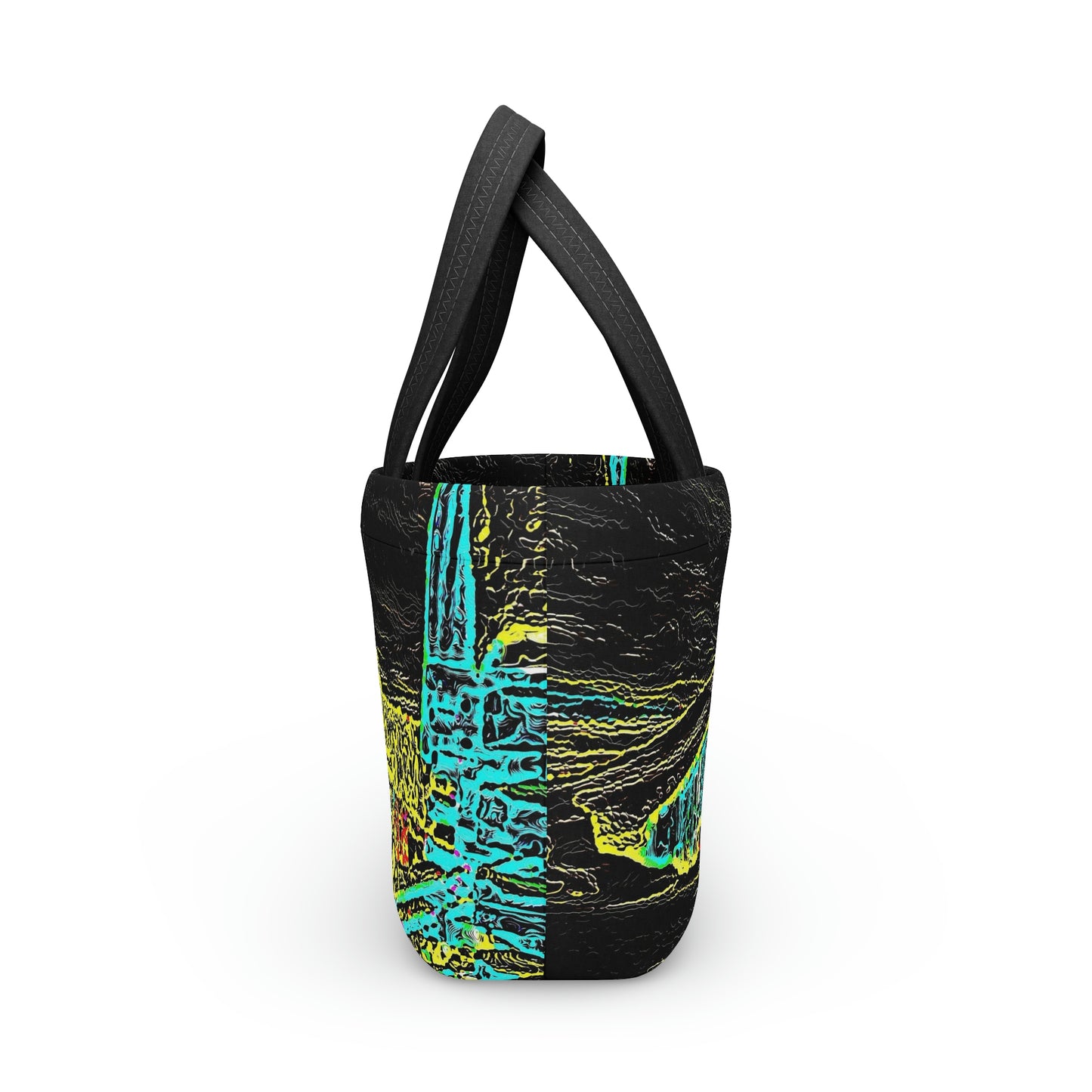 Lunch Bag ... "Snow Vehicle In Snow Storm At-Rest" ... Circa 12Mar23 ... Central Idaho ... 18-Hours Rendering Time: Original Works ...