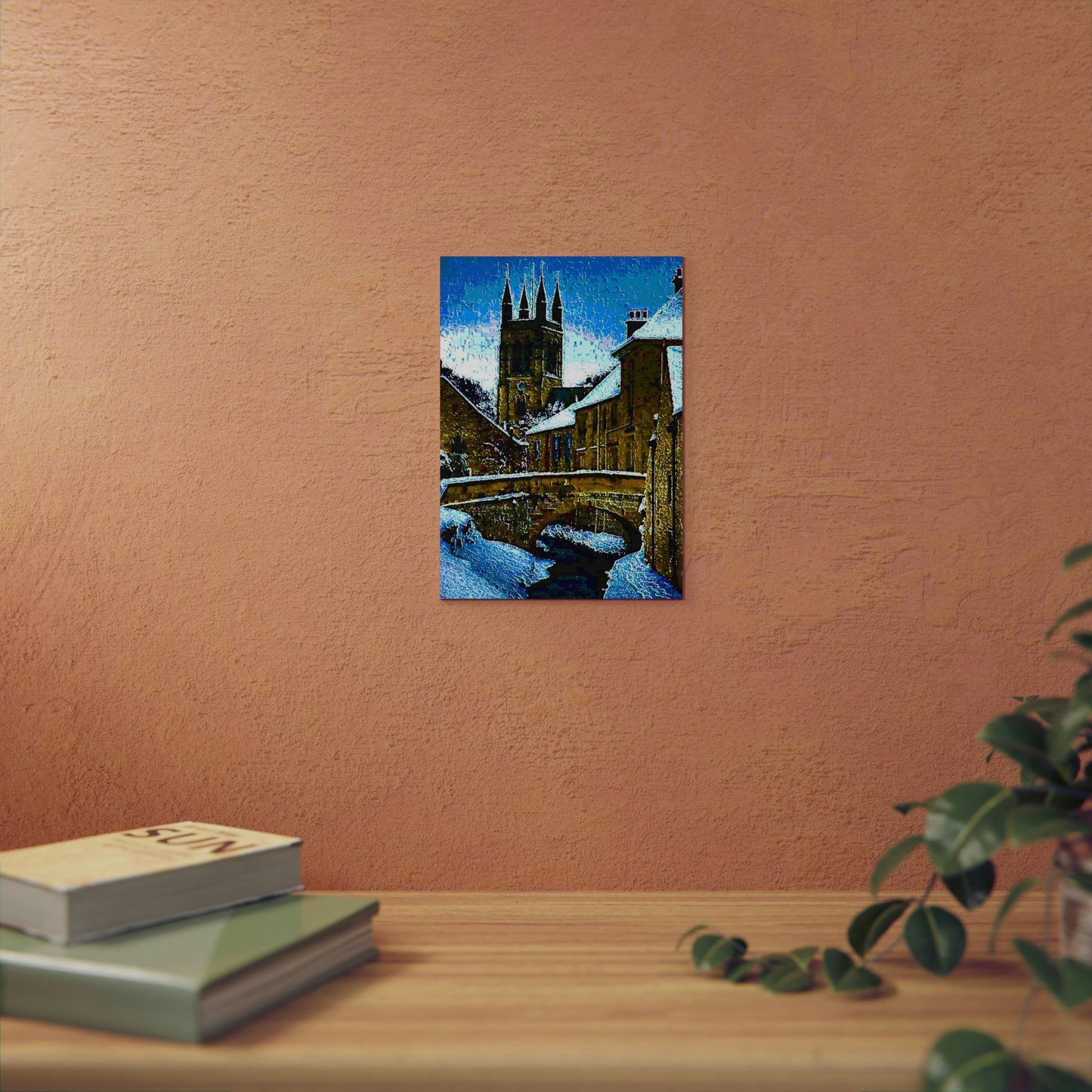 Aluminum Composite Panels ...  A Bridge, A Canal, A Cathedral_2 ... "To Stroll Over-Through-And-By" ... Central England: Circa 2005 ... Original Works ...