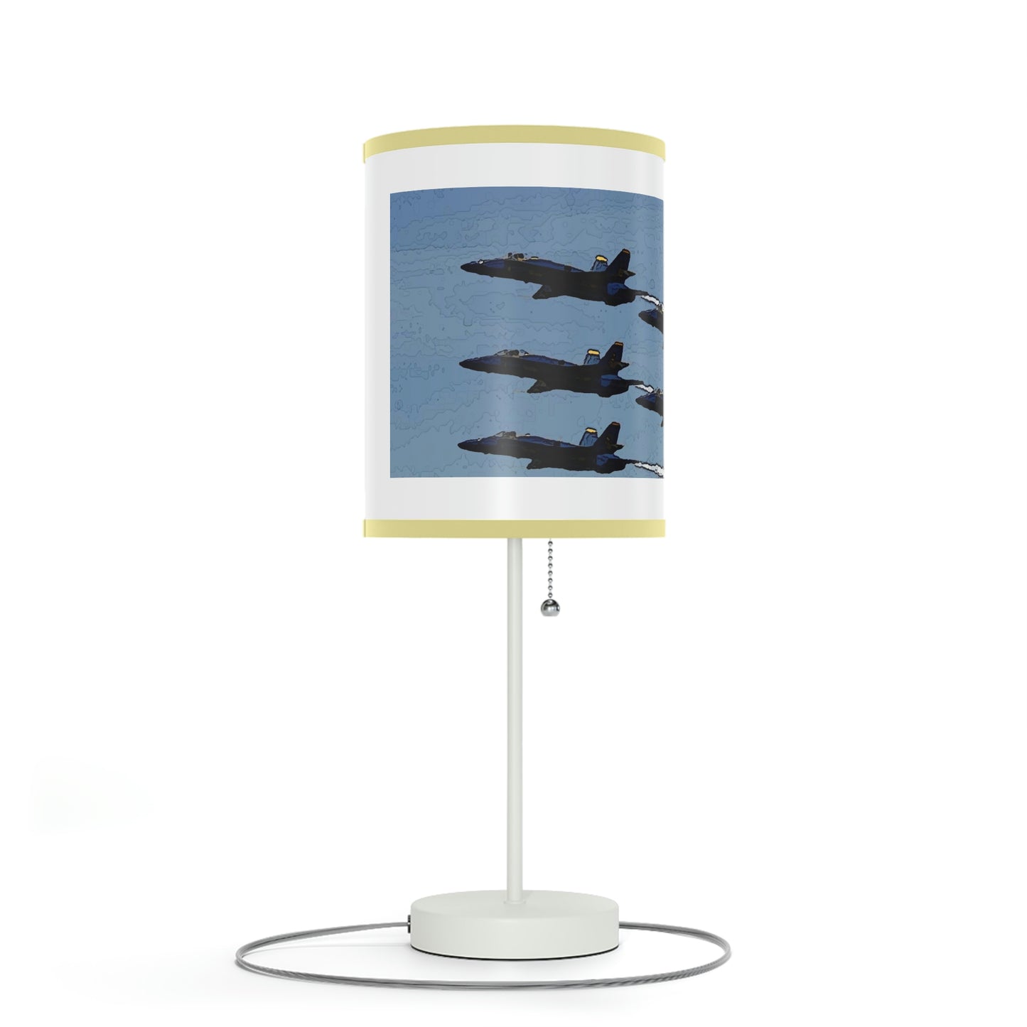 Lamp on a Stand, US|CA plug ... Seattle Seafair ..."Blue Angels Run Over Lake Washington" ... Circa Mid 1980's ... Dr FJ Holt ... Original Works ...