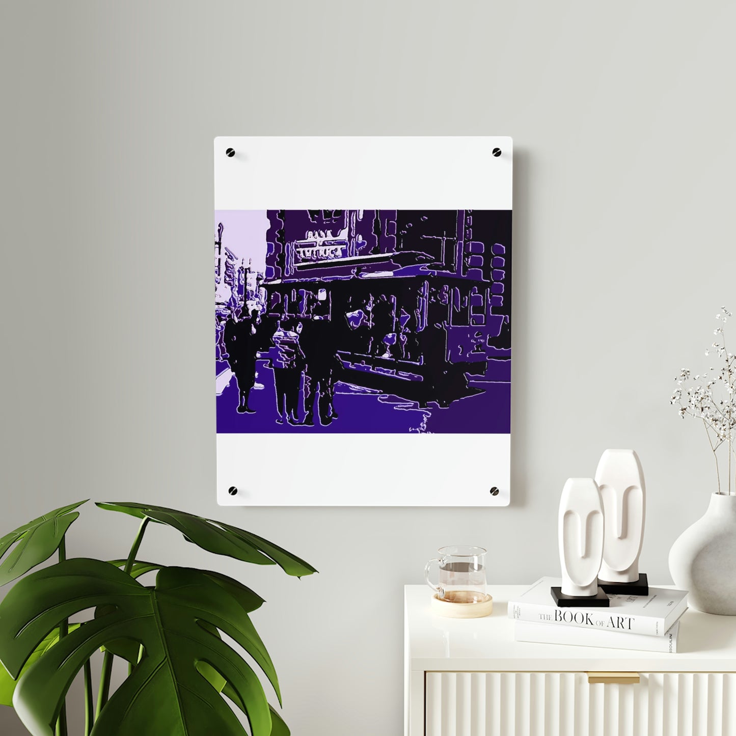 Acrylic Wall Art Panels ... San Francisco ... 'Rice-A-Roni-A-San Francisco Treat' ... "A Cable Car Classic" ... Family Archives: 1973 ... Original Works ...