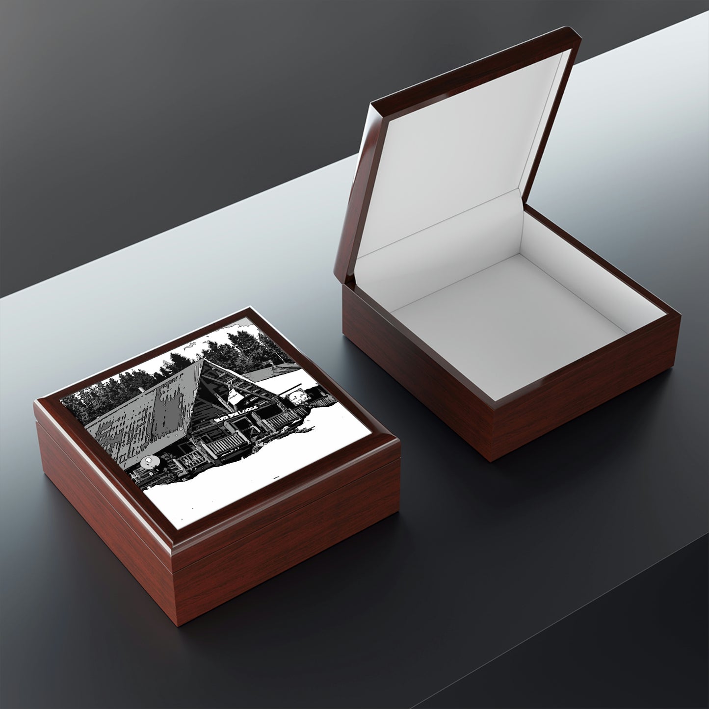 Jewelry Box ... A Beautiful Lodge & Back-Country Outfitter In A Mountain Town ... 'Dixie, Idaho, November 2022' ... Original Works ...